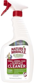 natures miracle small animal cage & surface cleaner