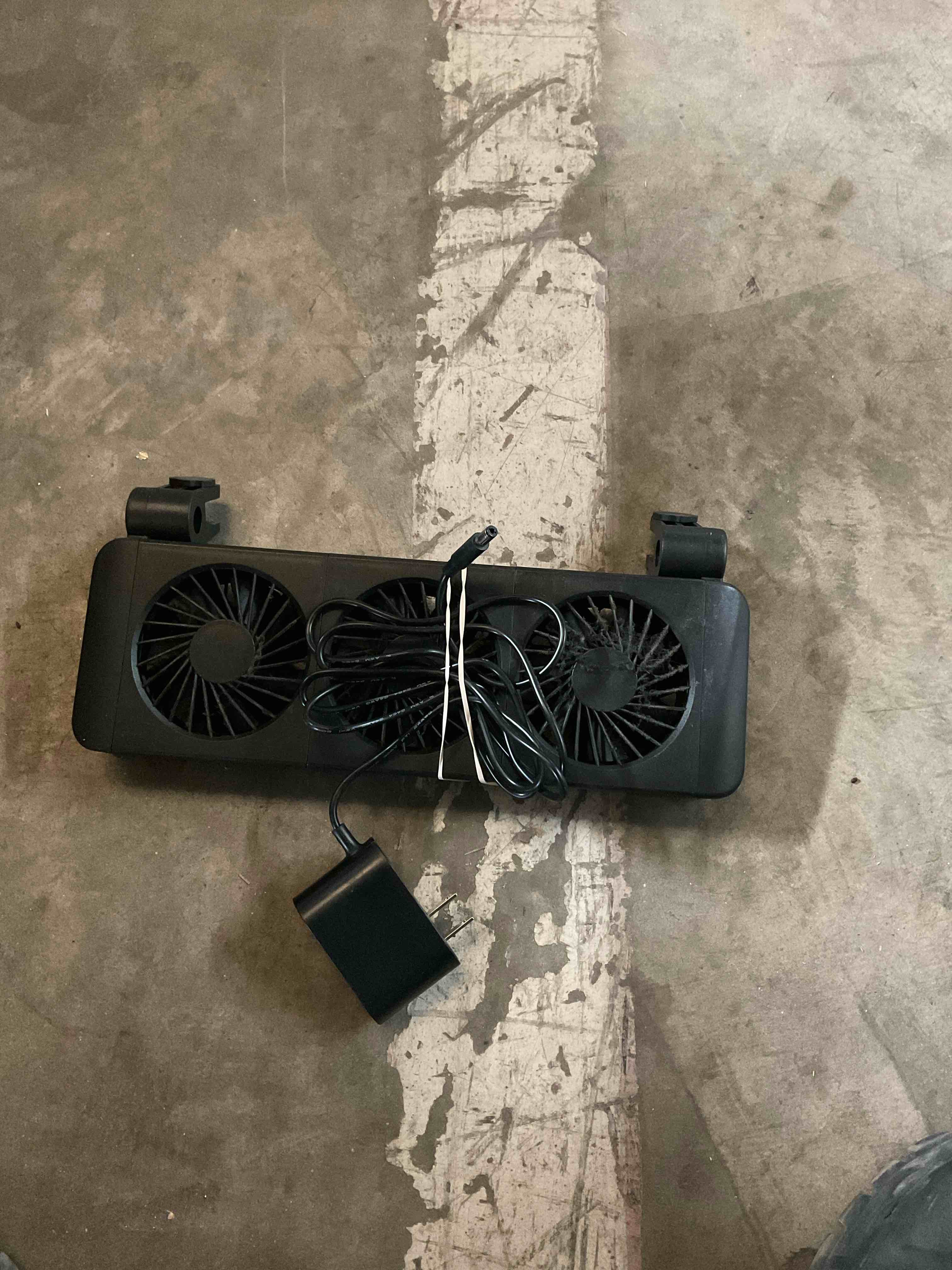 attachable corded fan