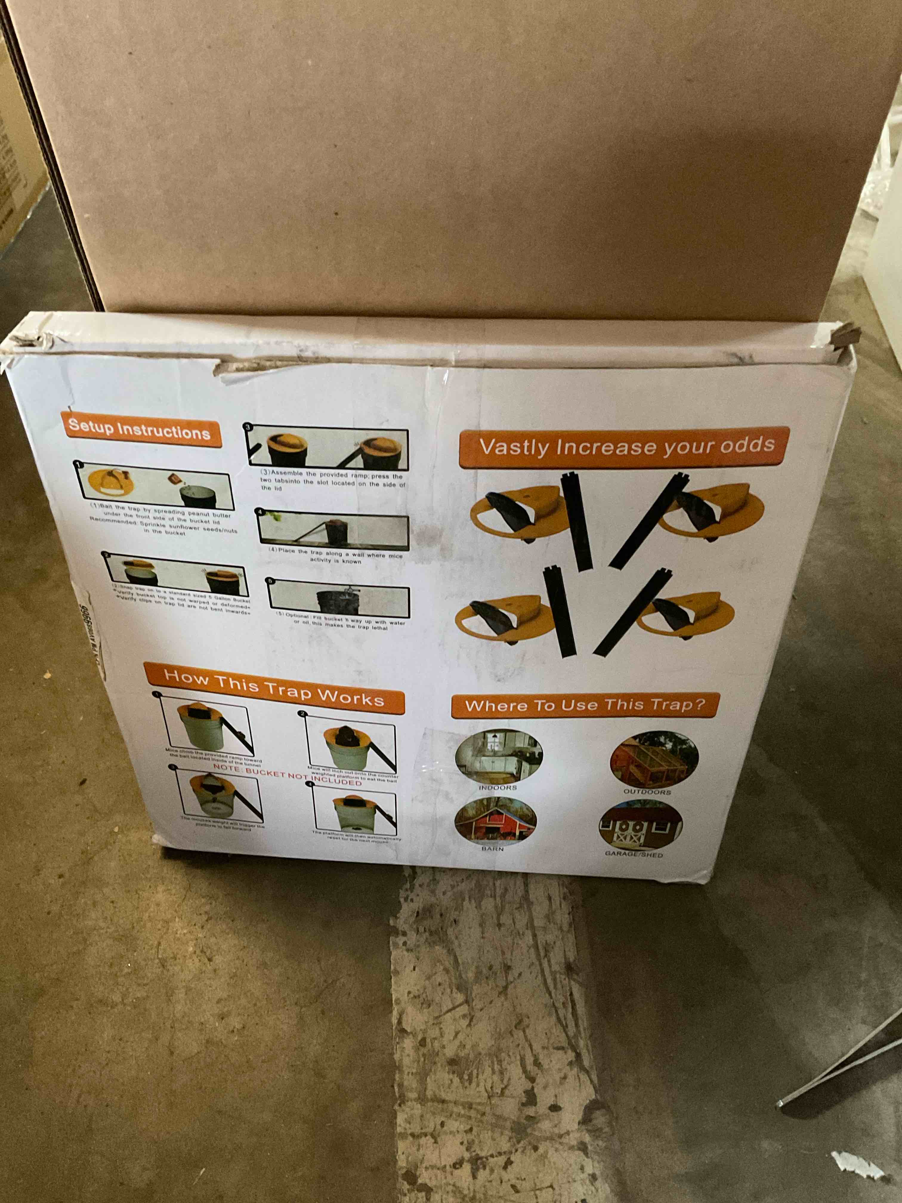 Condition photo showing Good Condition for mousetrap