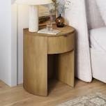 curved night stand with charging station lighting,modern side table storage cabinet for bedroom office(1)
