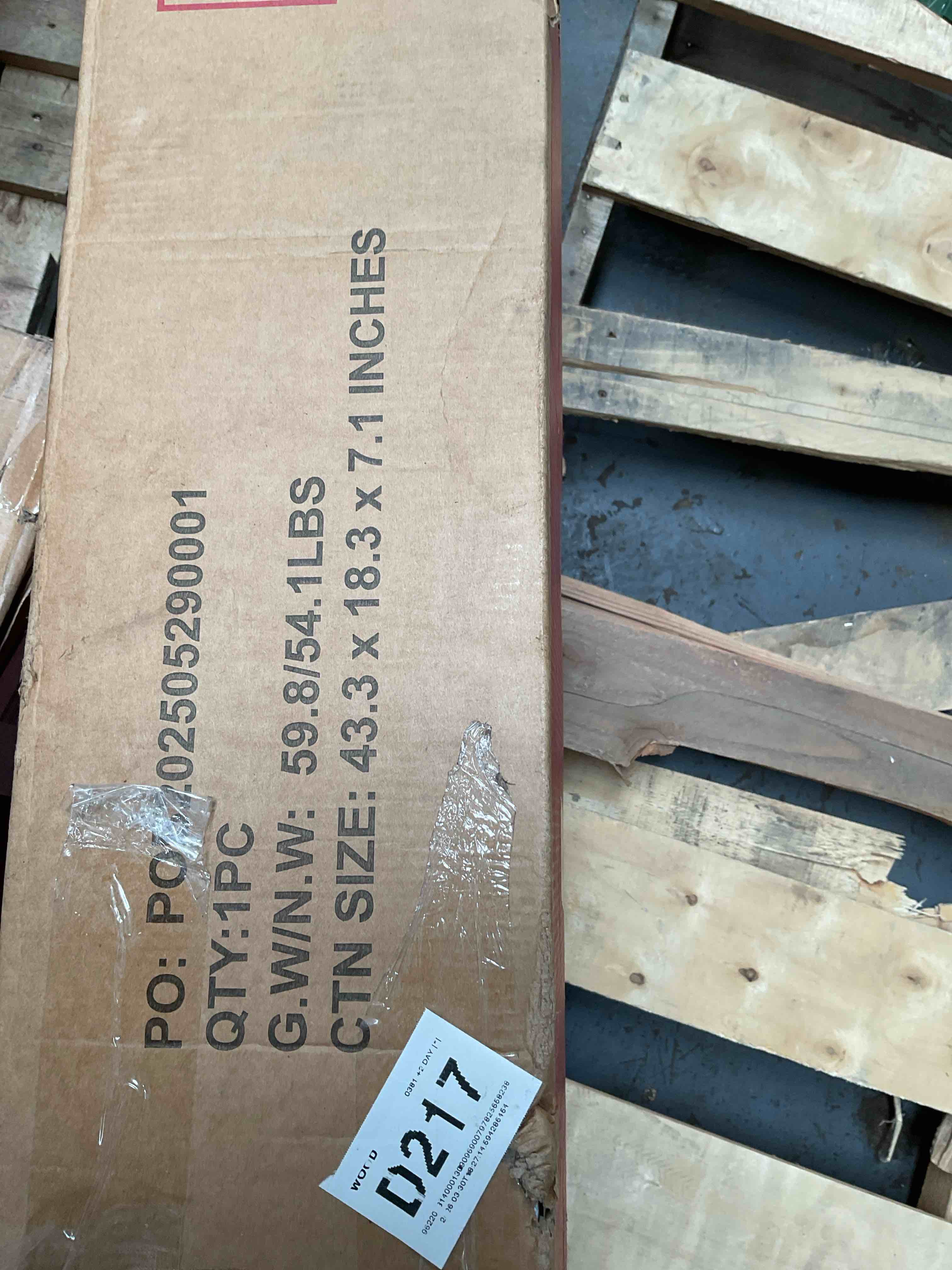 Condition photo showing Good Condition for over the toilet storage cabinet with 3 barn doors