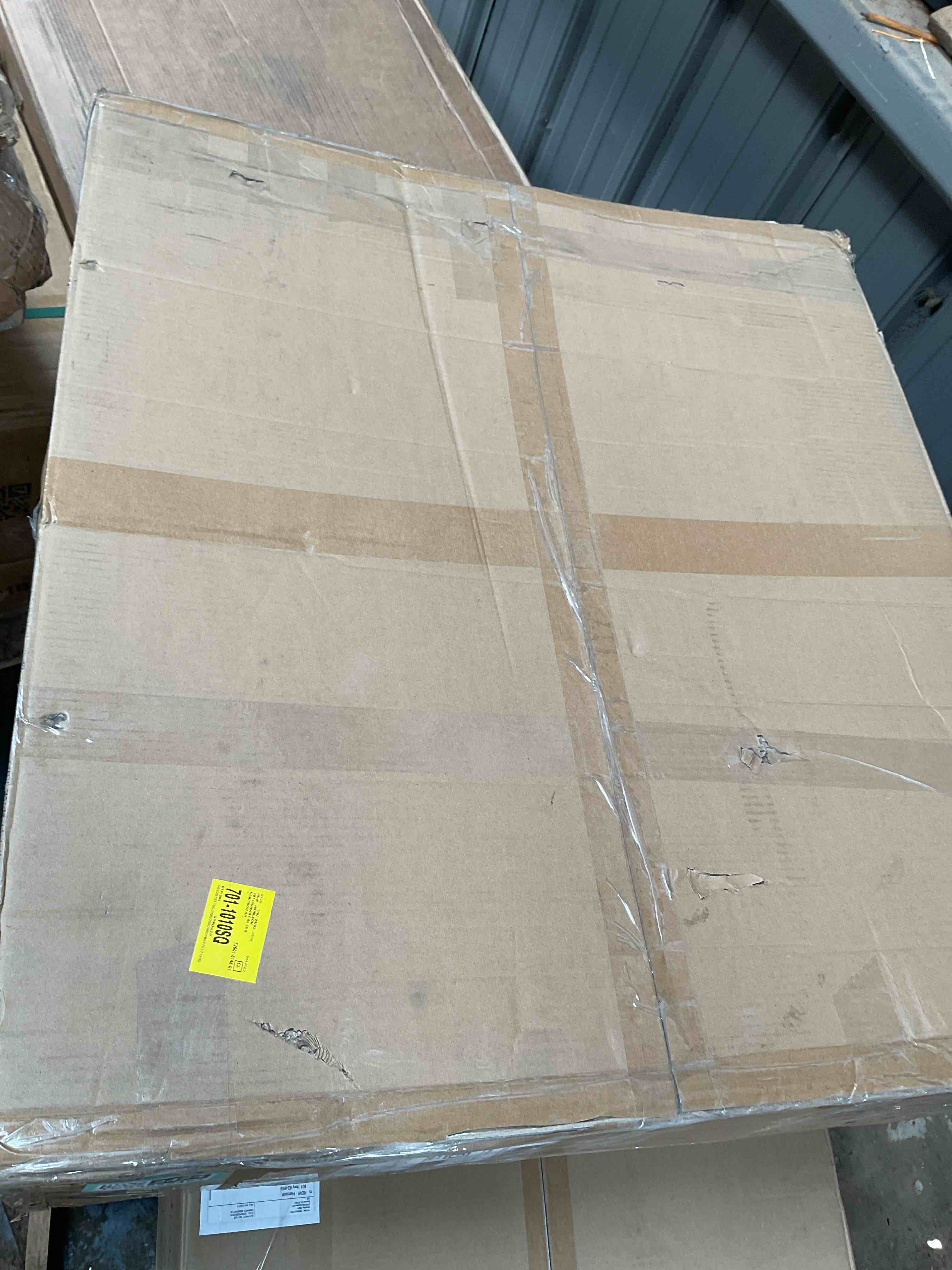 Condition photo showing Good Condition for 20 tier aluminum bun pan rack with lockable casters, large capacity commercial mobile bakery cooling rack trolley for kitchen restaurant, 20" w x 26" d x 70" h