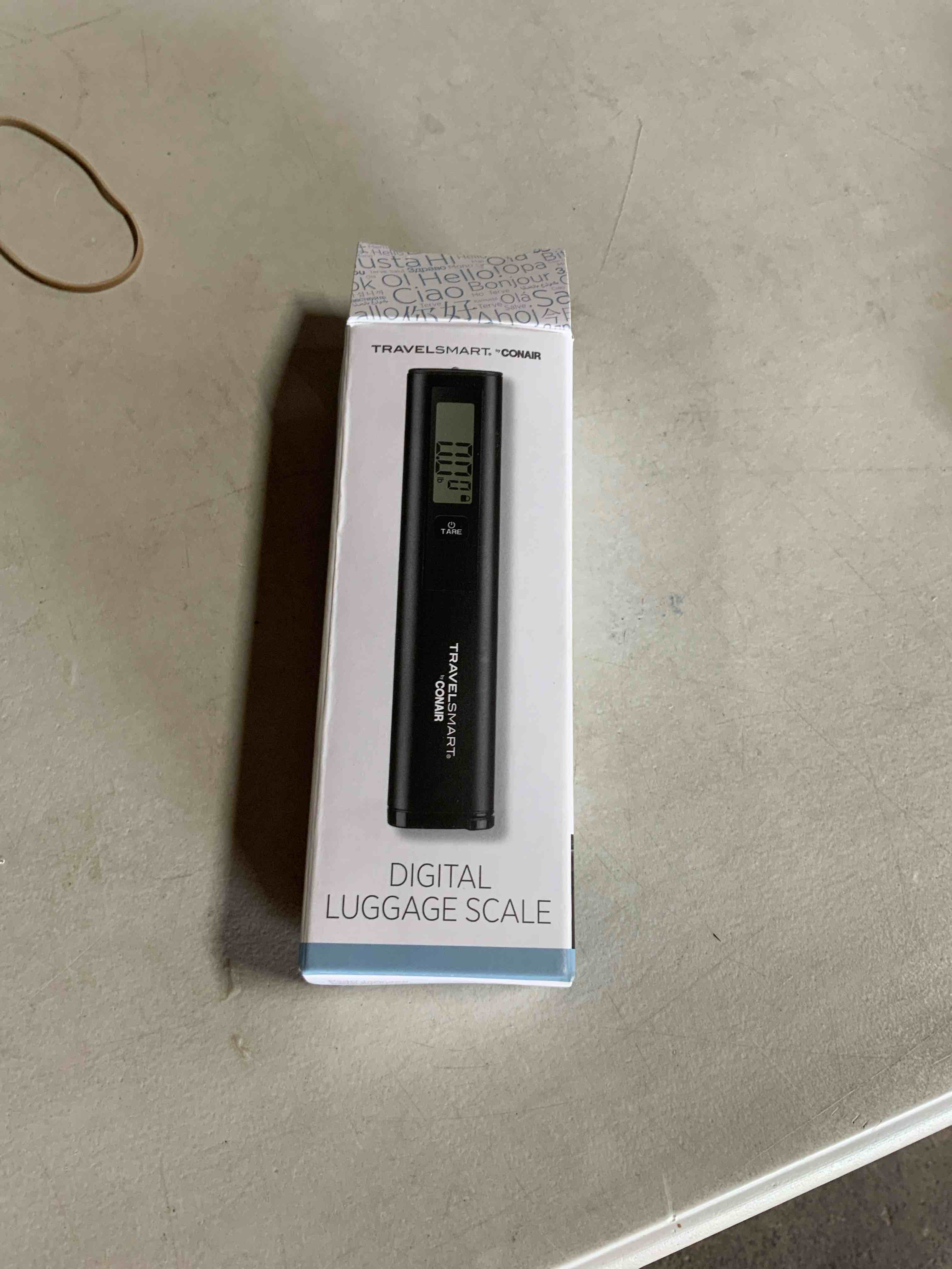 Condition photo showing Good Condition for travel smart by conair; digital luggage scale