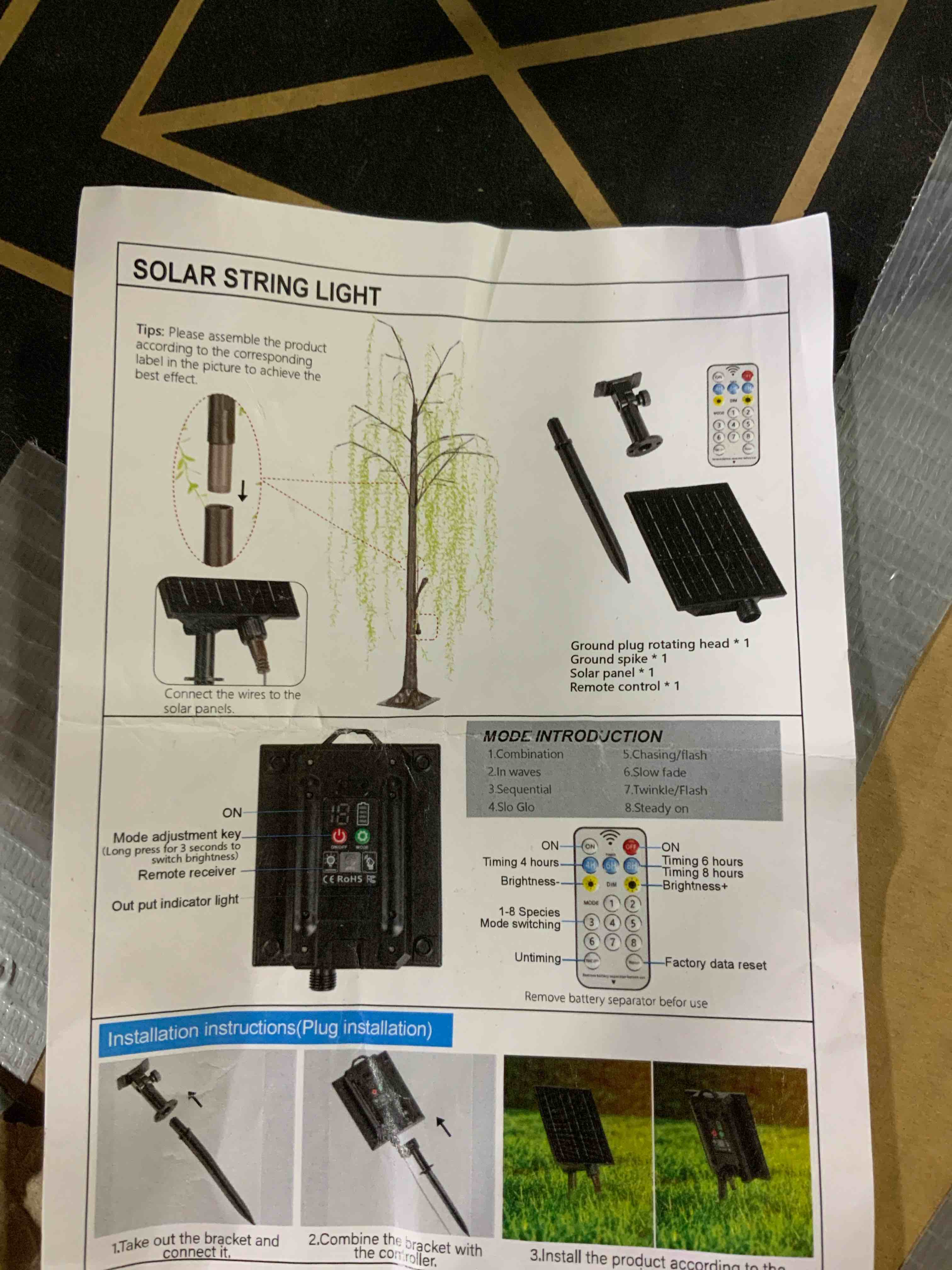 solar string light