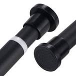 curtain rods no drilling 32 to 43 inch, hotozon 5/8 inches no drill curtain rods for windows 20 to 3