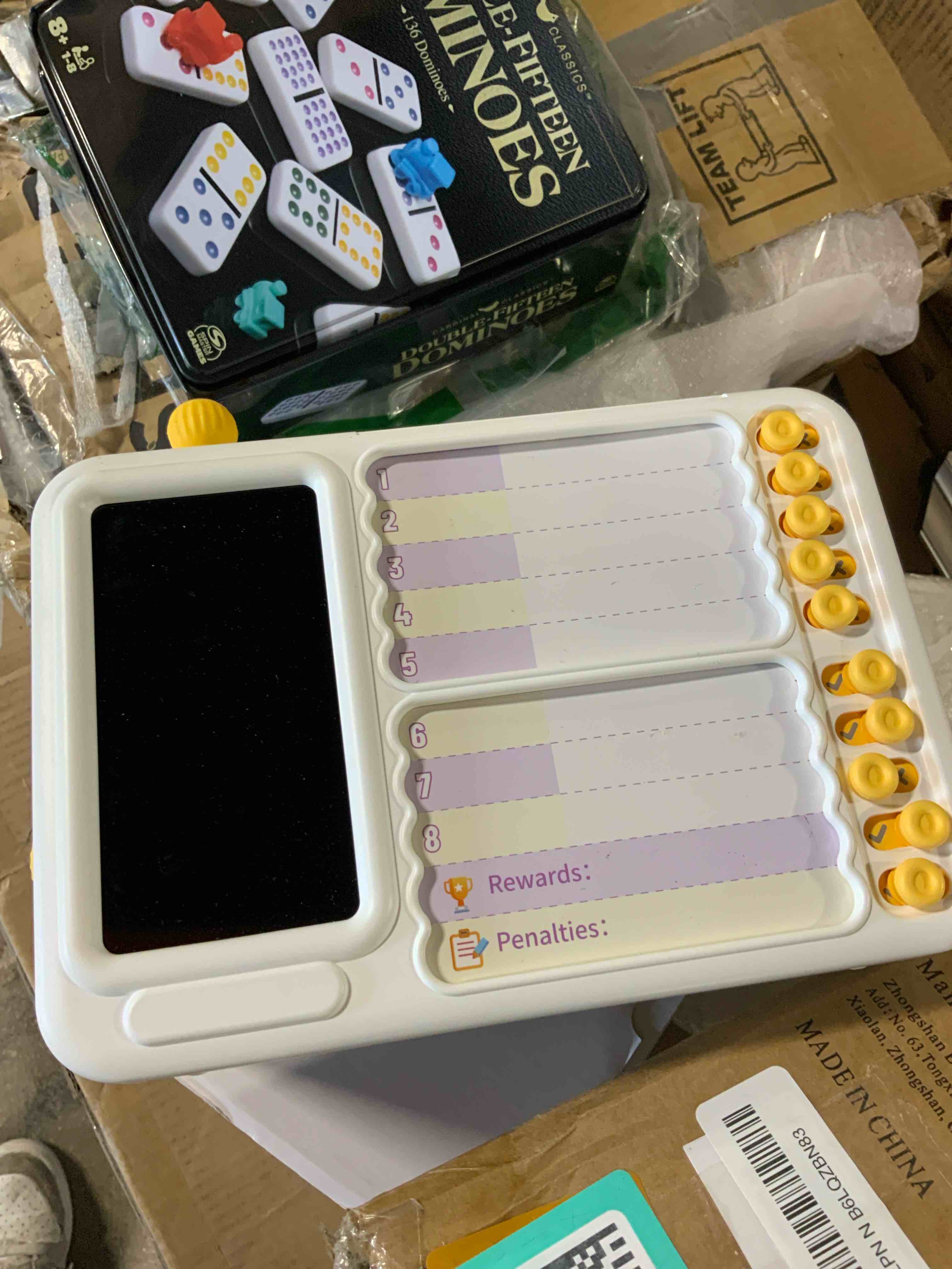 Condition photo showing Good Condition for visual timer for kids with 99 minute countdown, adhd timer with planning board, daily chore board-checklist for autism, silence timer for students 5.1inch screen