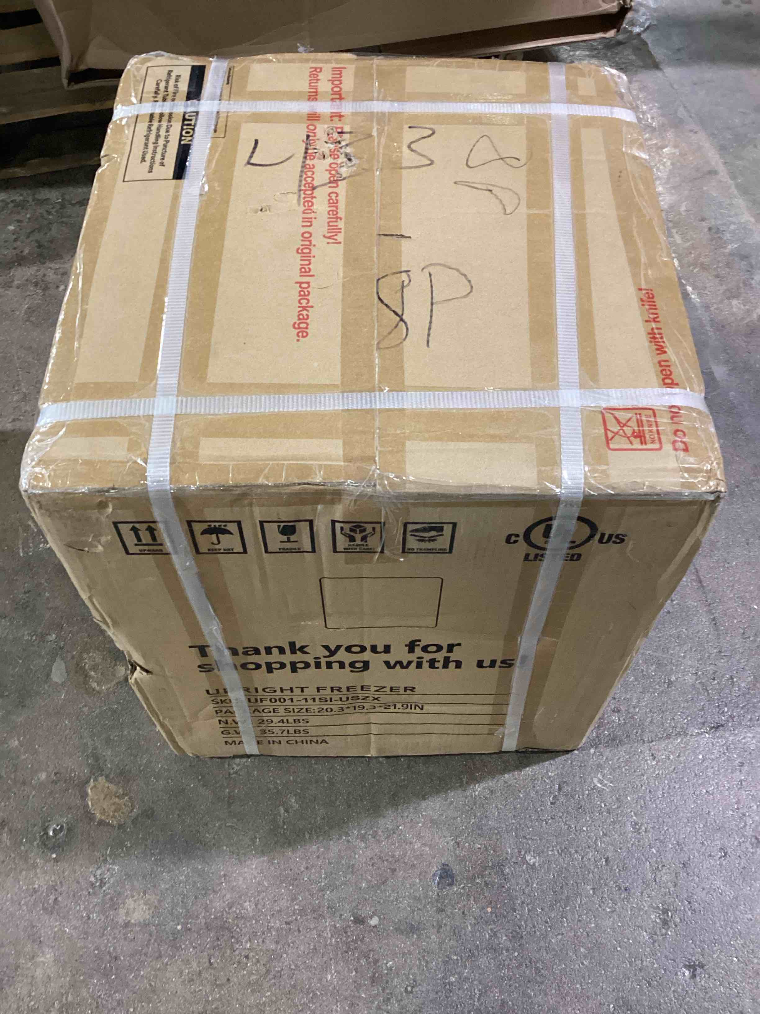 Condition photo showing Good Condition for upright freezer