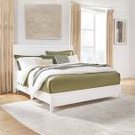 white king bed frame