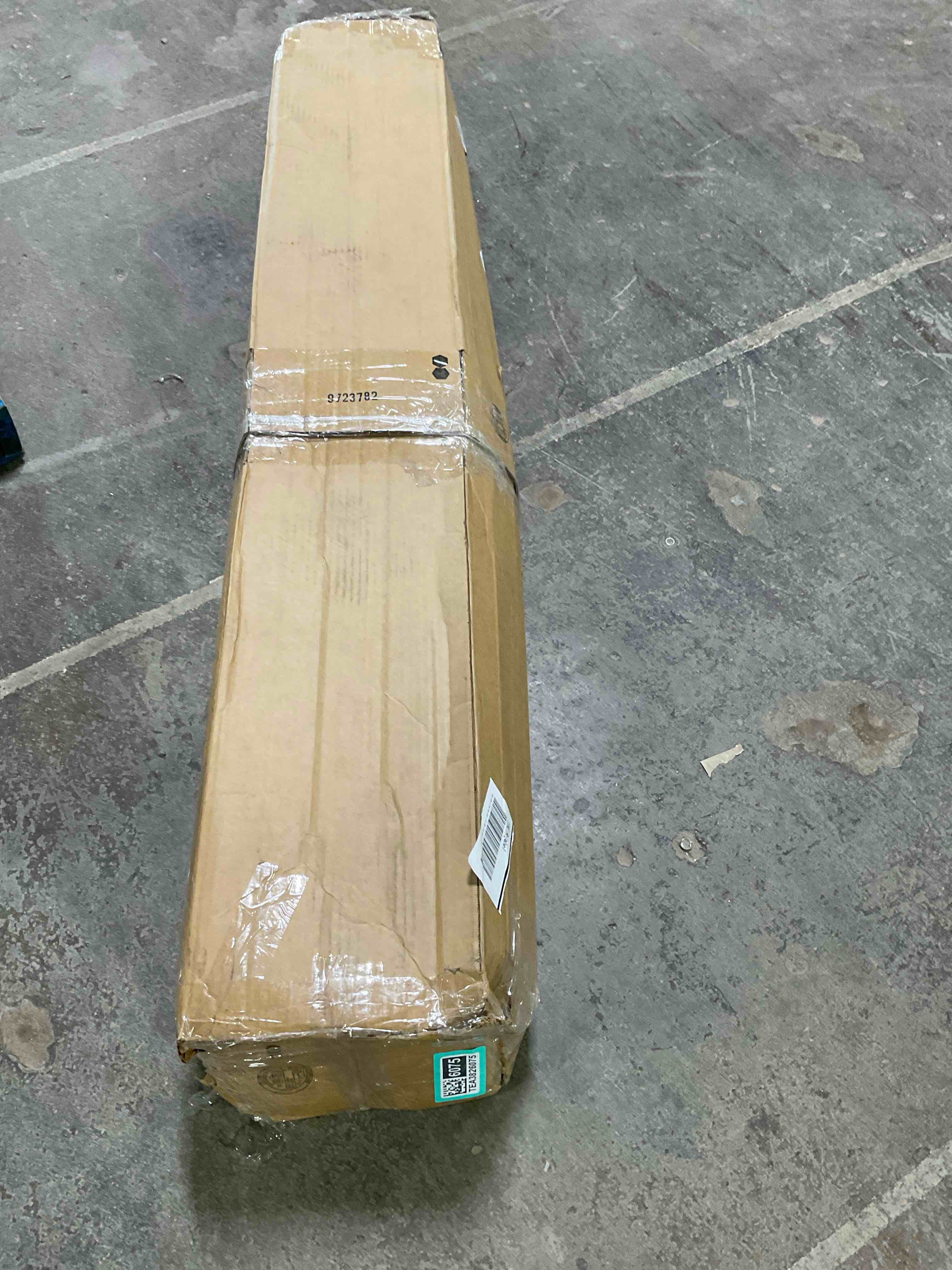 Condition photo showing Good Condition for Leather Bed Frame Black