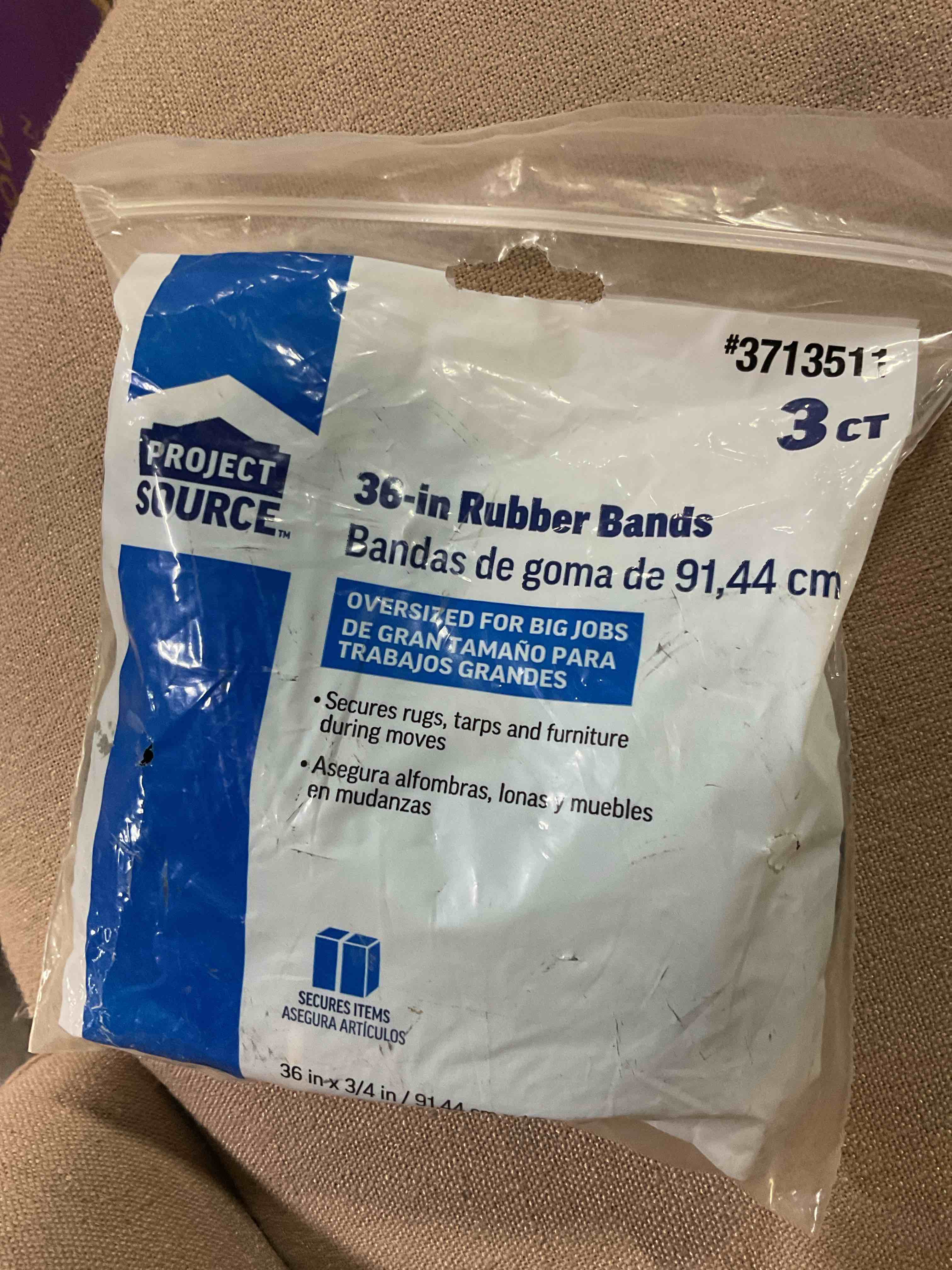 Condition photo showing Good Condition for Project Source 36-in Rubber Straps