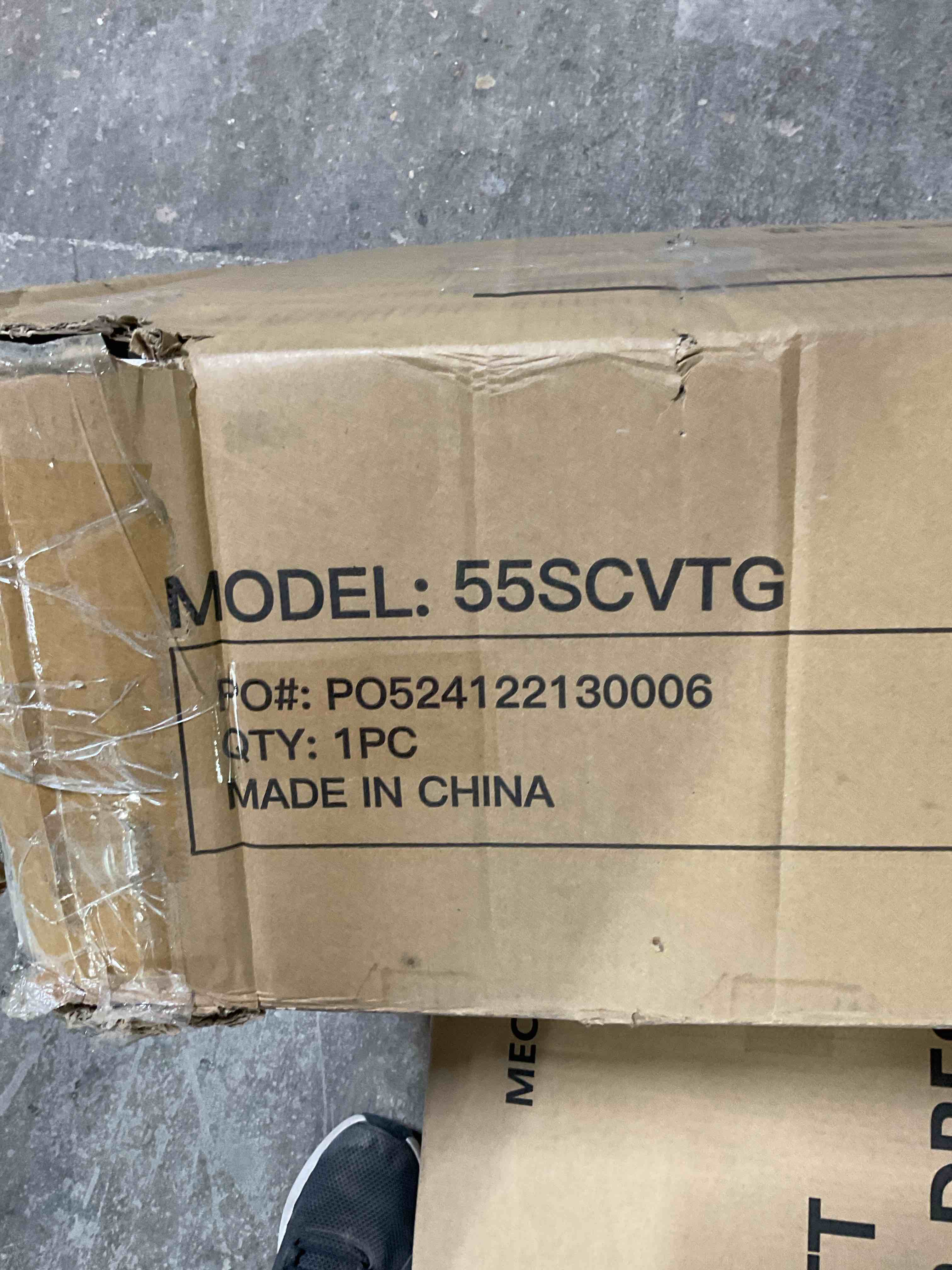 Condition photo showing Good Condition for Large Vanity Desk With Mirror And Lights Girls Vanity With Power Outlet Makeup Vanity Table With Hair Dryer Rack