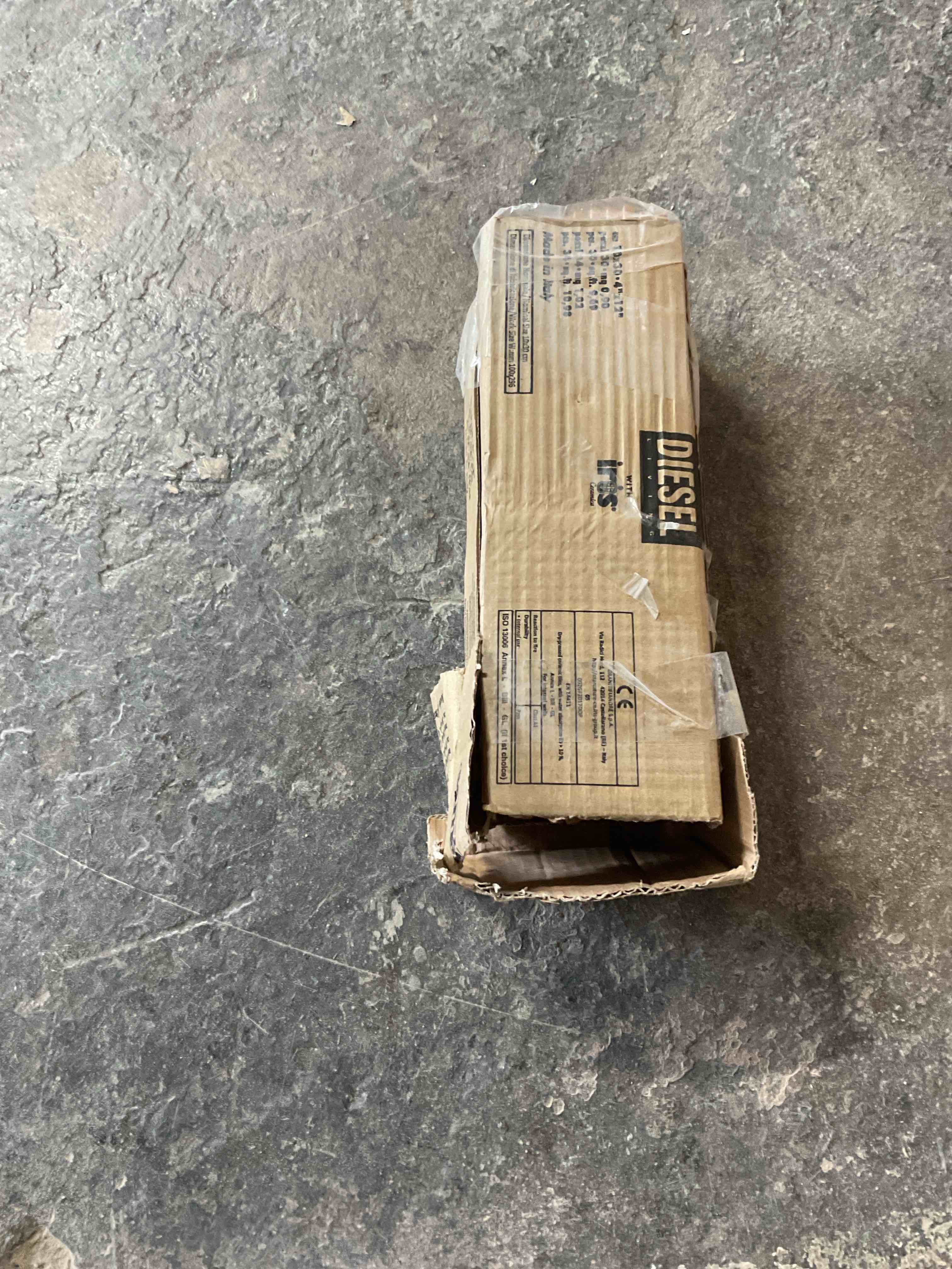 Condition photo showing Good Condition for Box of Blue Tile 