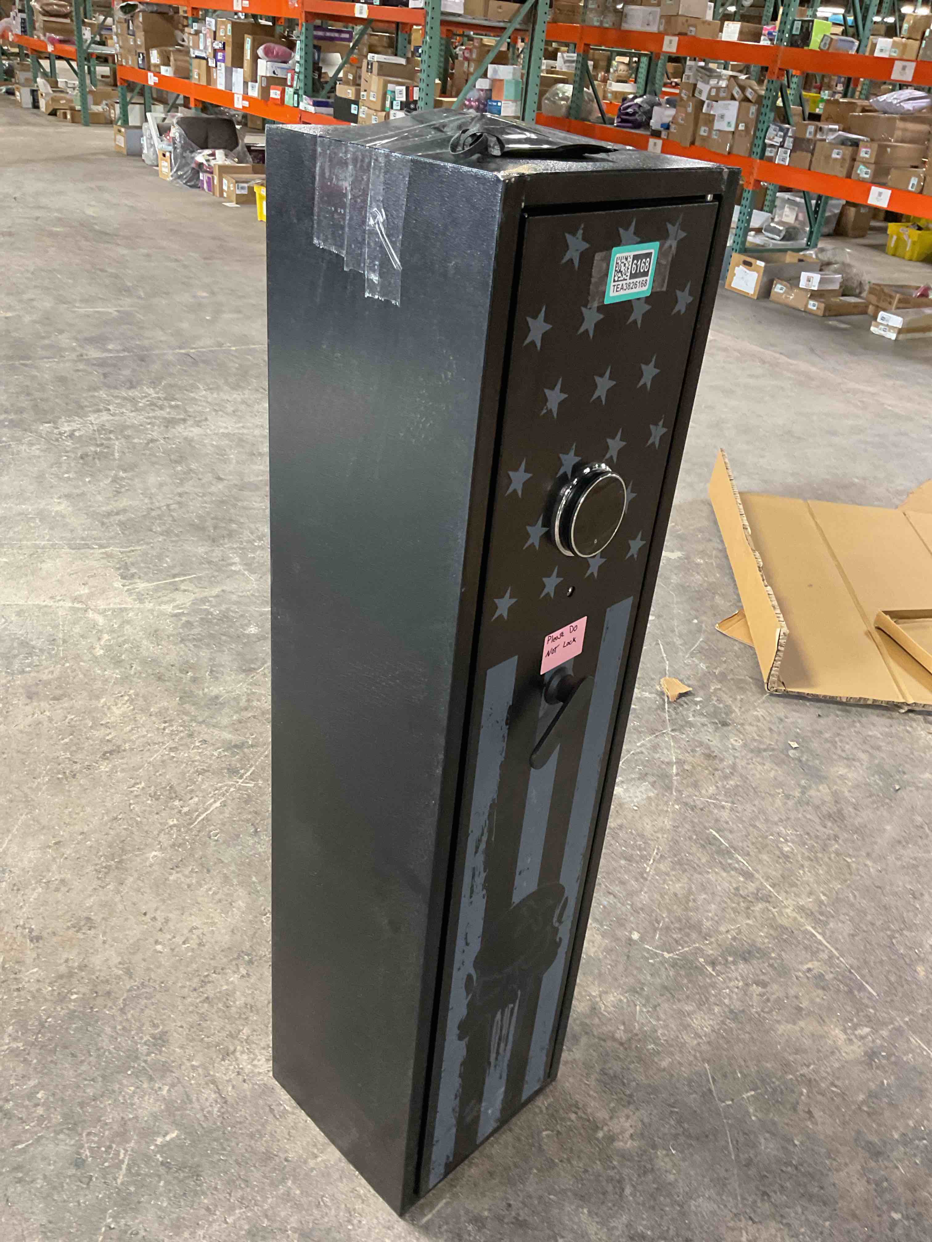 Condition photo showing Good Condition for 6 Gun Safe for Rifles and Pistols, Gun Safe Clearance, Large Gun Safe for Home Rifles and Shotguns, Rifle Safe Electronic Gun Safe with Removable Shelf and Rifle \u0026 Pistol Rack