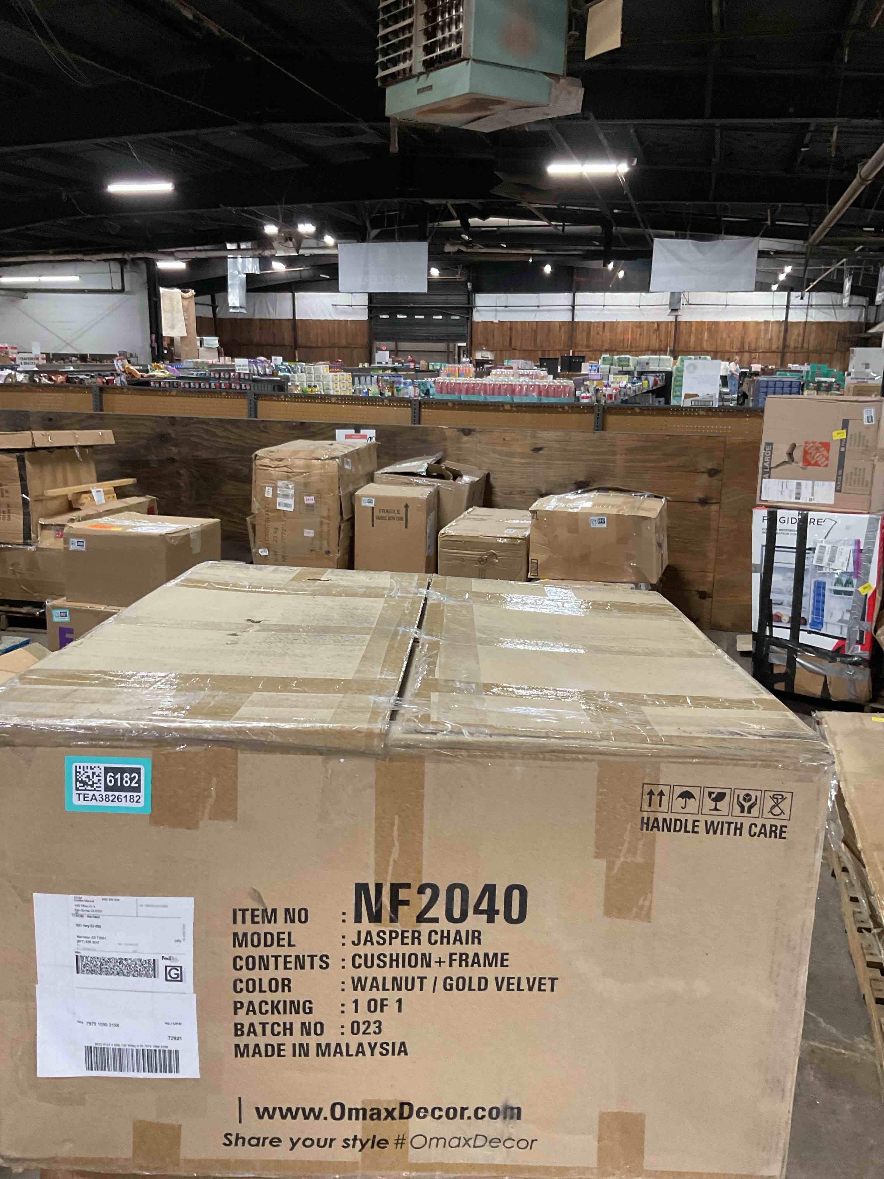 Condition photo showing Good Condition for Jasper Upholstered Modern Armchair