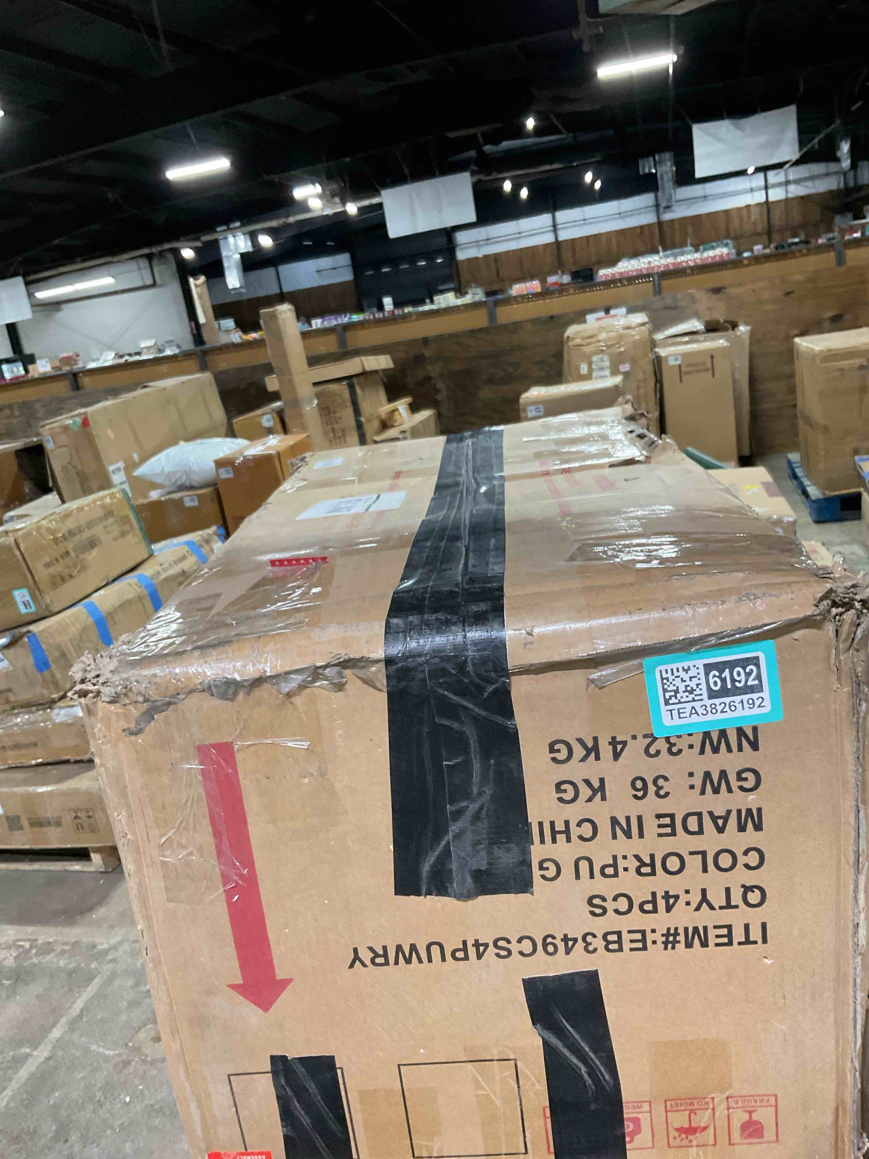 Condition photo showing Good Condition for Swivel Upholstered Counter Stool With Wood Frame