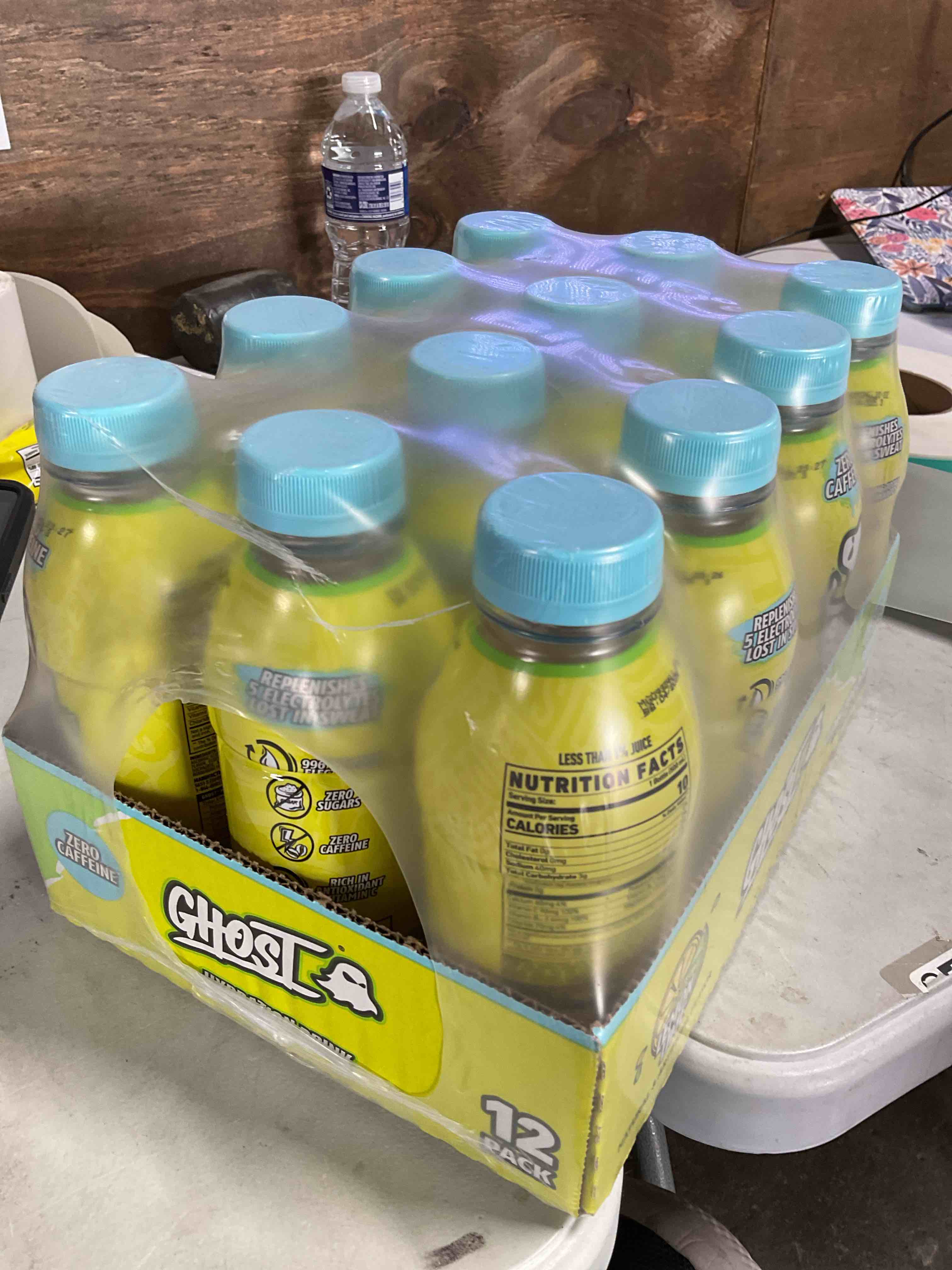 Condition photo showing New/Like New for Ghost Lemon Lime 16.9 FL OZ 12PK