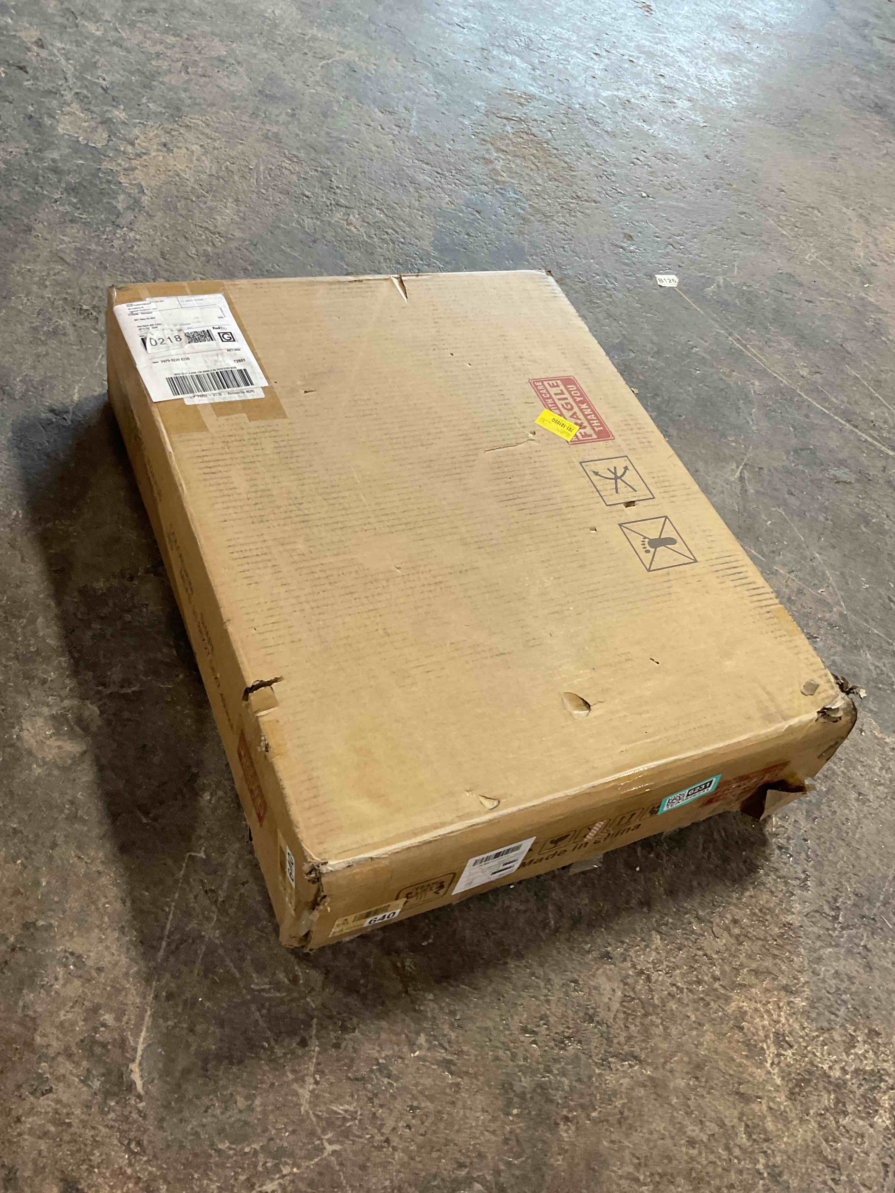 Condition photo showing Good Condition for Rectangular Sintered Stone Dining Table