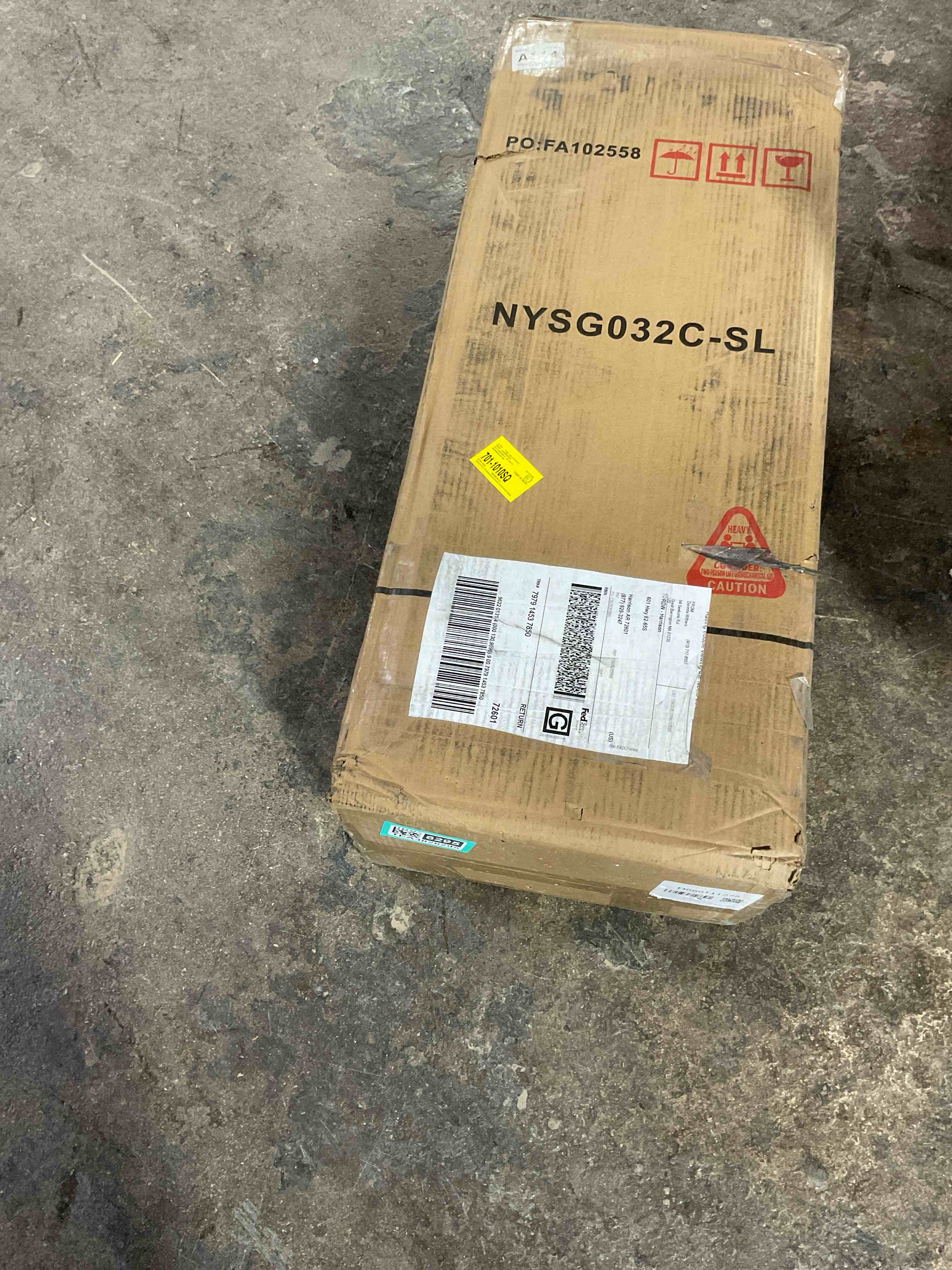 Condition photo showing Good Condition for Maydelle Storage Cabinet, Bathroom Storage Cabinet With 2 Cabinet