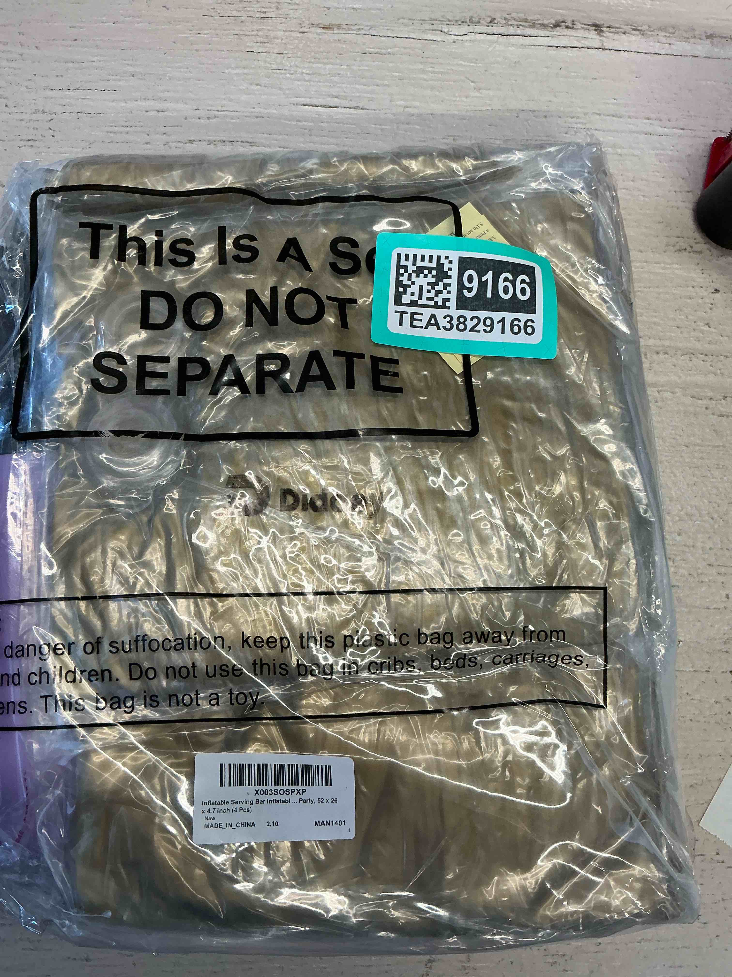 Inflatable Floating Bar