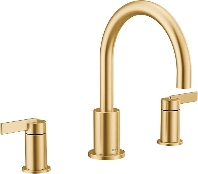 MOEN CIA bathroom faucet with 2 handles.