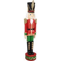 Lighted Nutcracker Soldier with Scepter, Battery Operated Christmas Decoration
