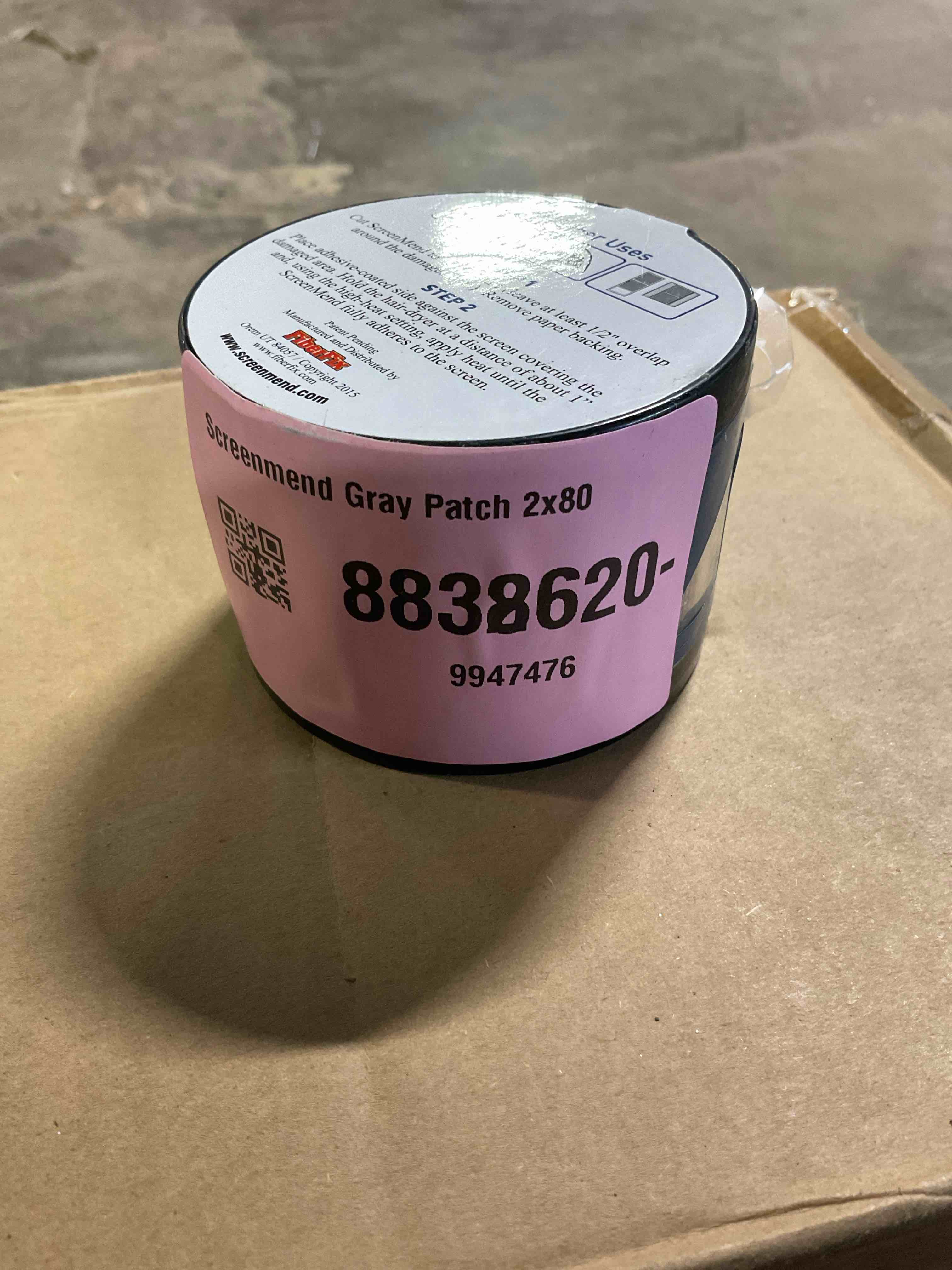 Condition photo showing Good Condition for Screenmend Gray Patch 2x80