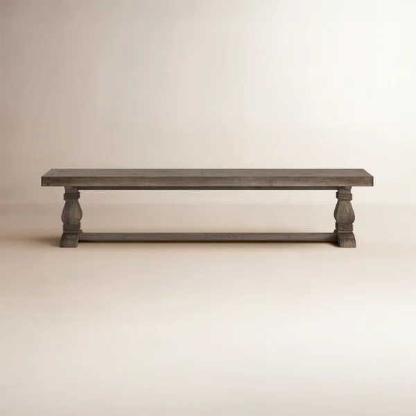 60”BENCH BOLTON FURNITURE COLONIAL FINISH