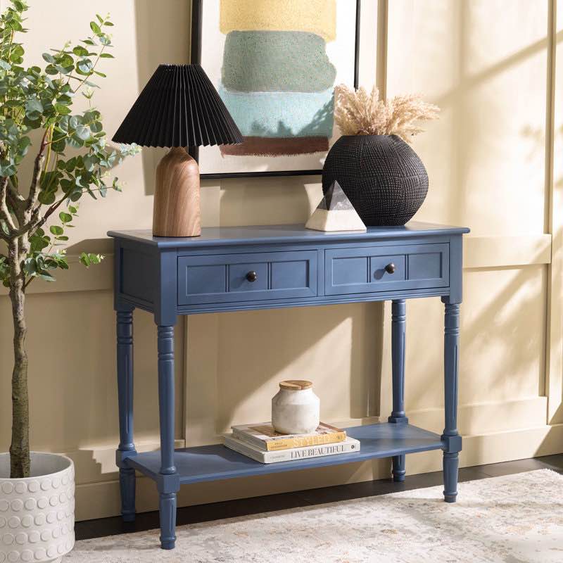 Malmesbury 35.8" Solid Wood Console Table