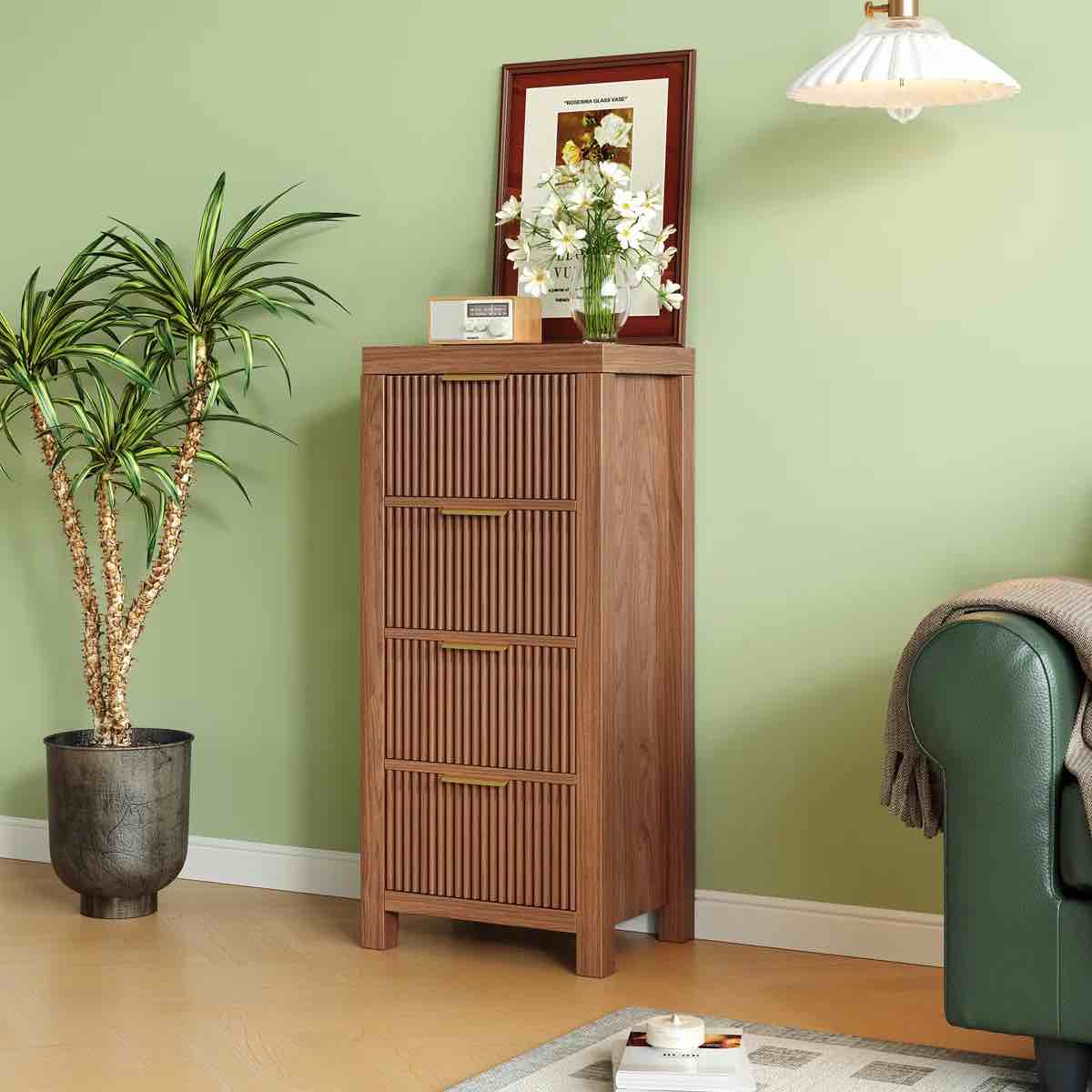 15.75” W 4 - Drawer Dresser