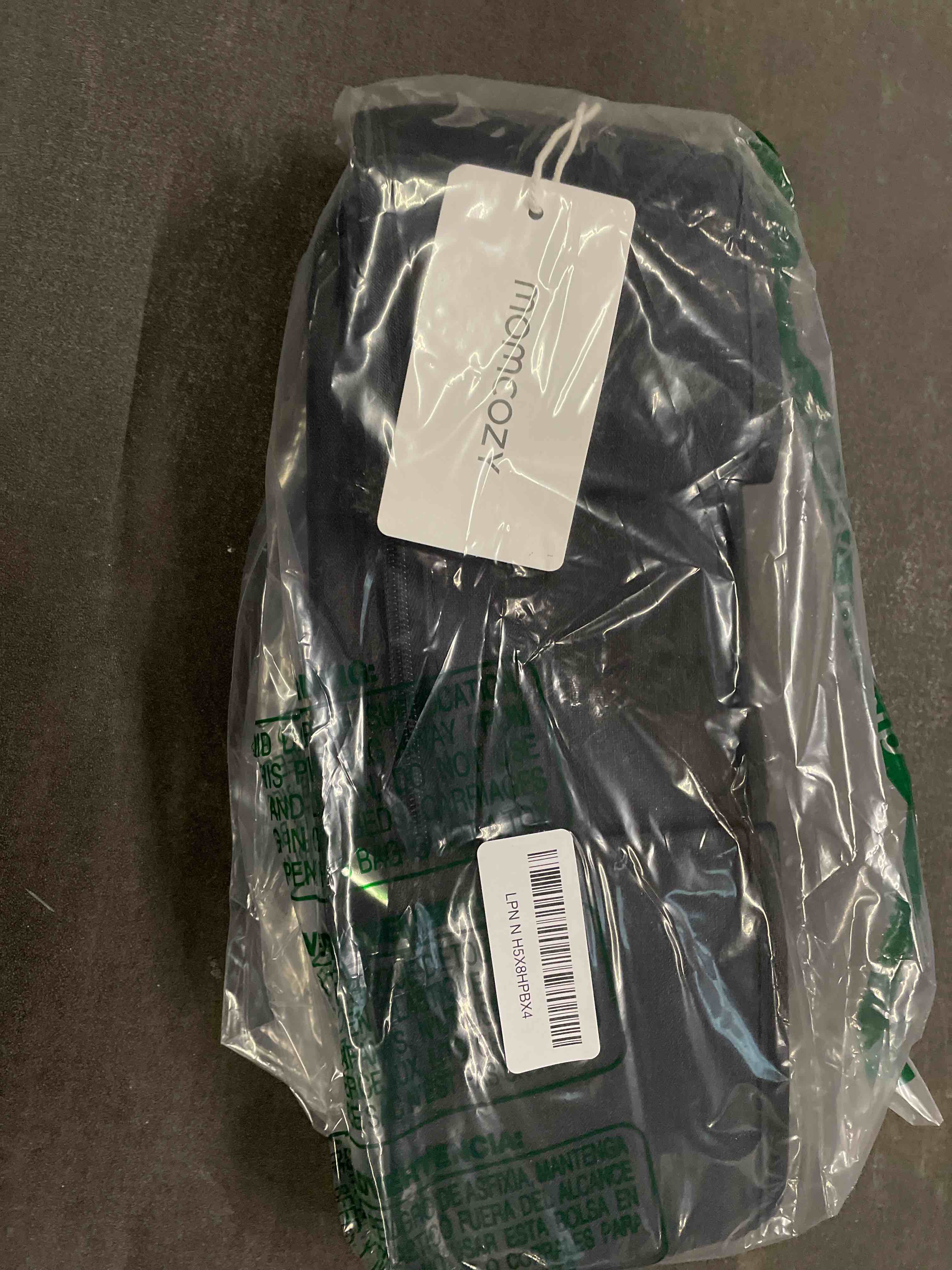 Condition photo showing Good Condition for Momcozy Universal Stroller Organizer with Insulated Cup Holder Detachable Phone Bag & Shoulder Strap, Fits for Stroller like Uppababy, Baby Jogger, Britax, BOB, Umbrella and Pet Stroller Black