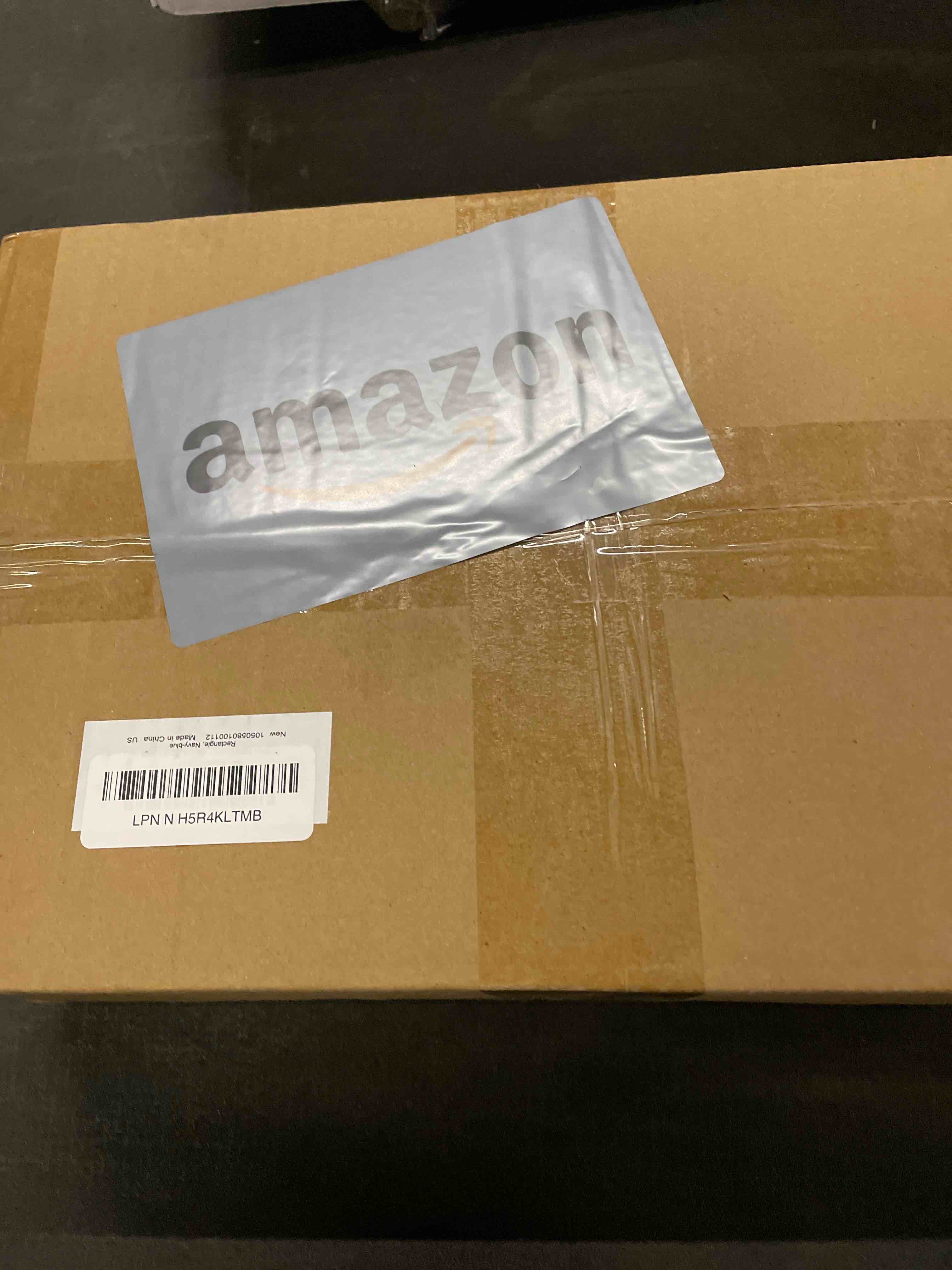 Condition photo showing Good Condition for 8Pcs Stretch Patio Cushion Covers, Outdoor Couch & Sofa Replacement Slipcovers for Patio Furniture Cushion Covers, Washable Reusable Furniture Protector, Square Large + Rectangle, Navy-Blue Navy-blue Square-large + Rectangle