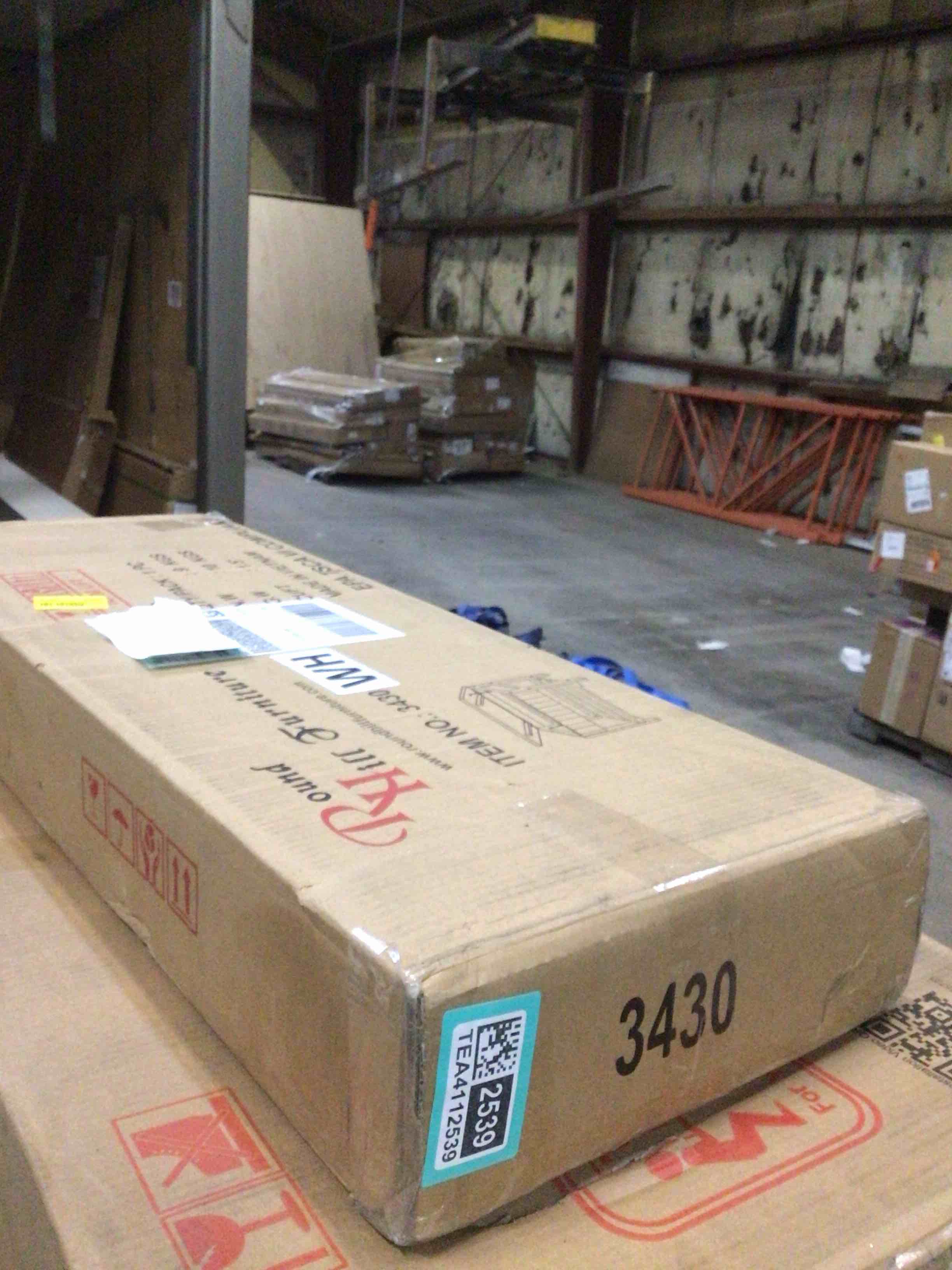 Condition photo showing Good Condition for Carlia Wood Storage Bench