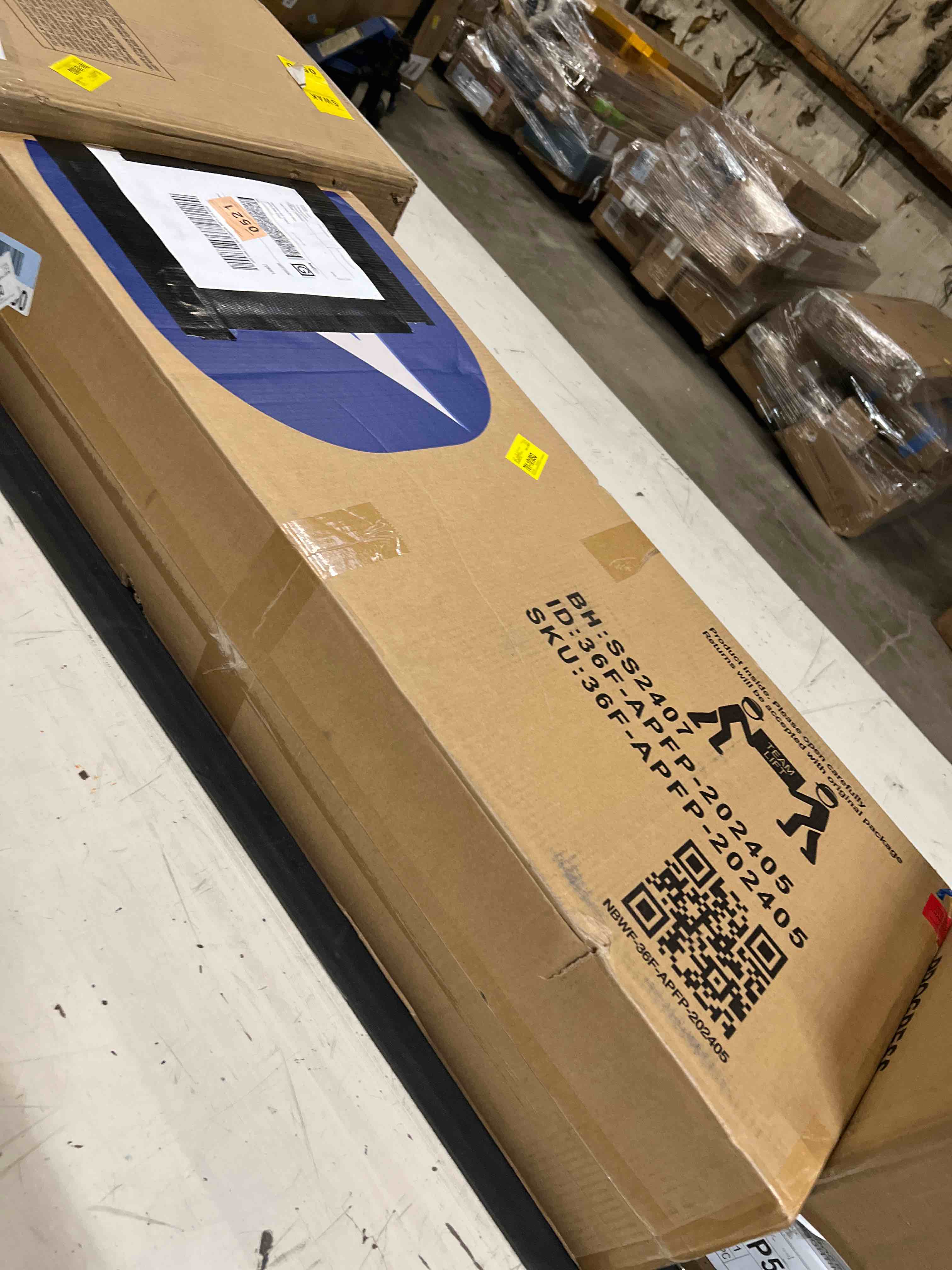 Condition photo showing As Is for 36 Inch Fireplace For 70 Inch Tv Stand