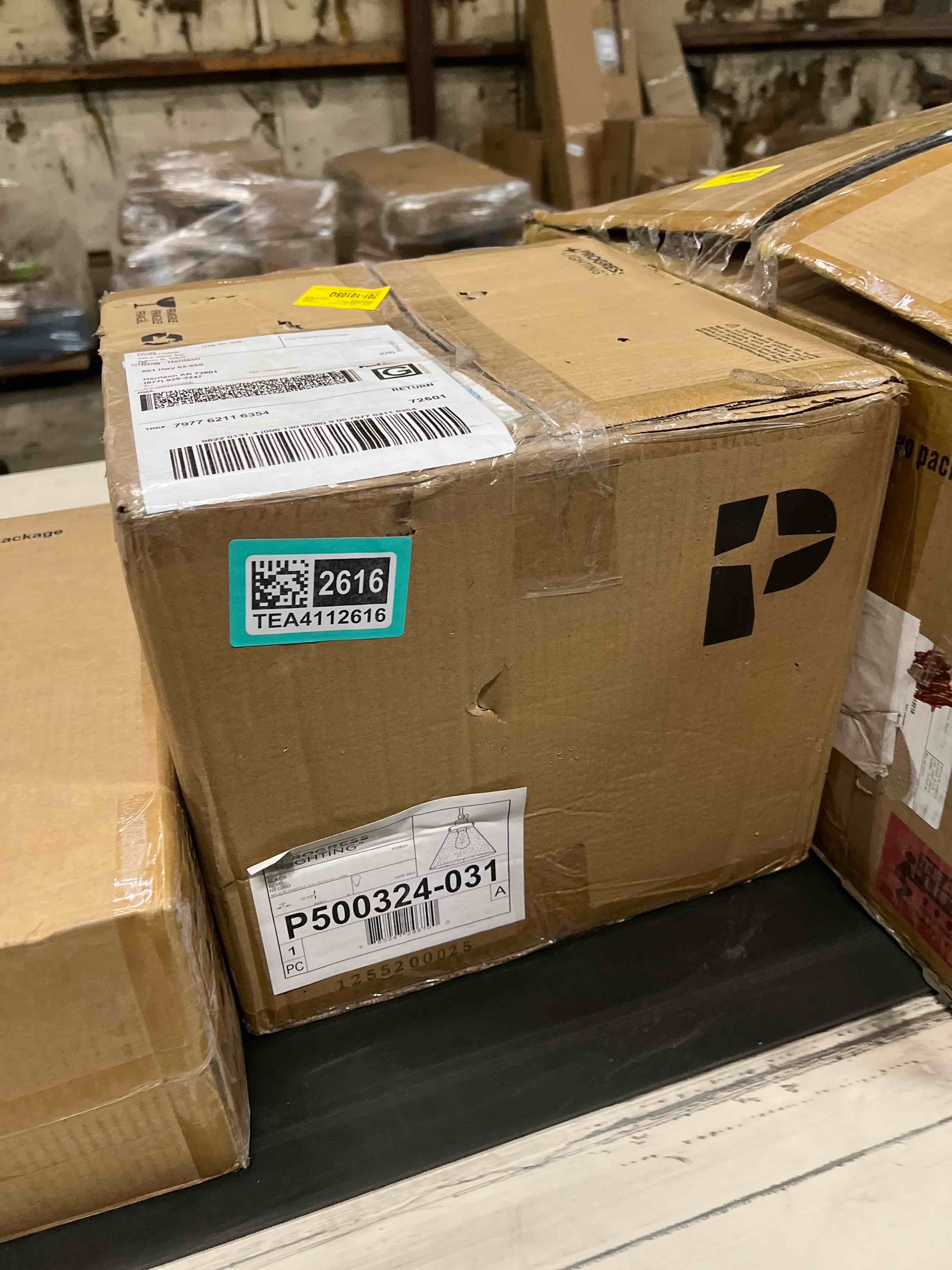 Condition photo showing As Is for 1 - Light Single Cone Pendant