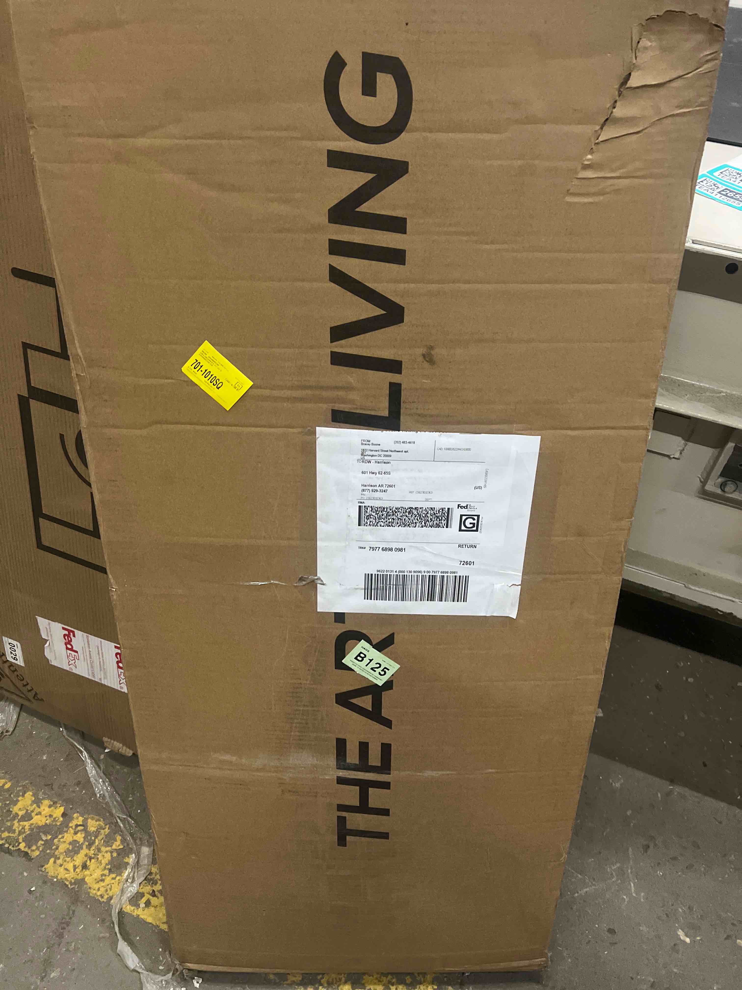 Condition photo showing Good Condition for Metal Frame Platform Bed with Wood Headboard