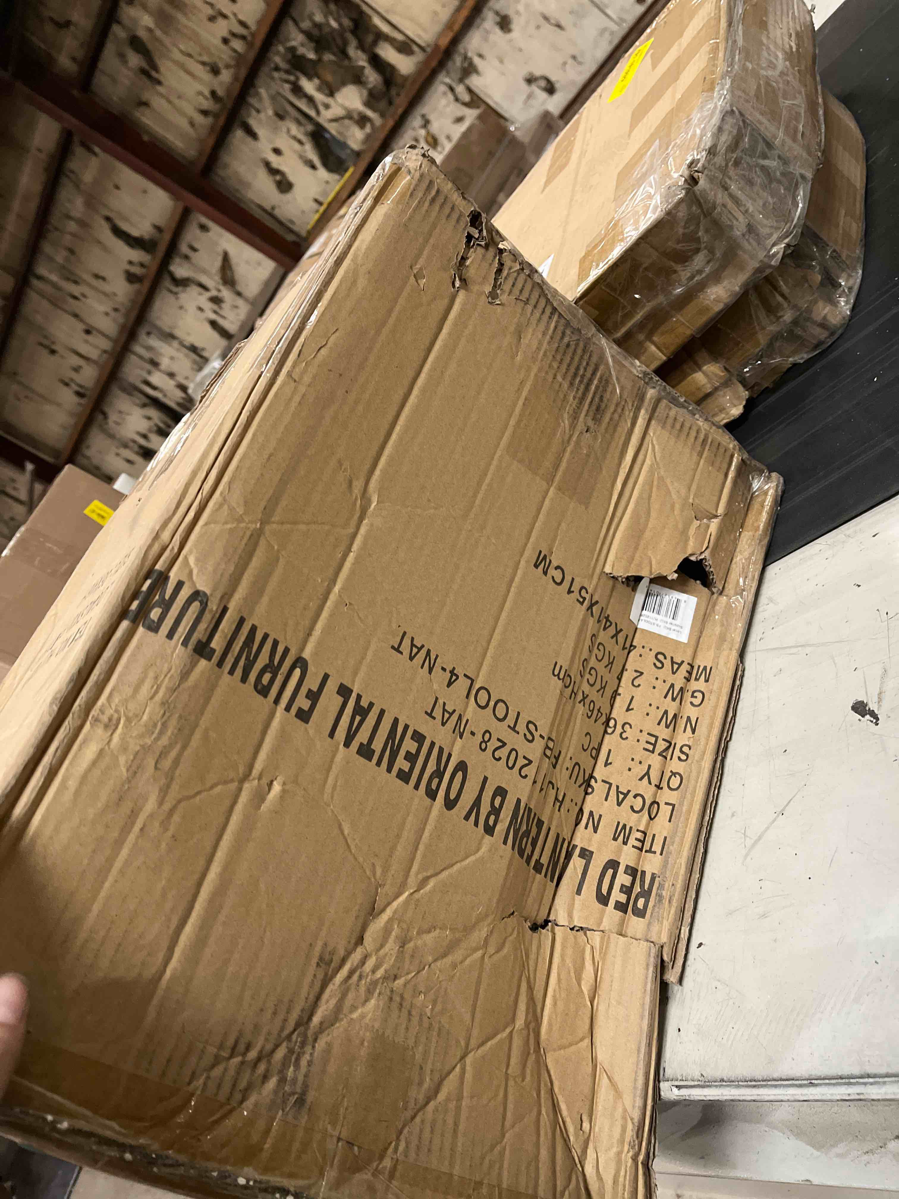 Condition photo showing Good Condition for Rattan Accent Stool