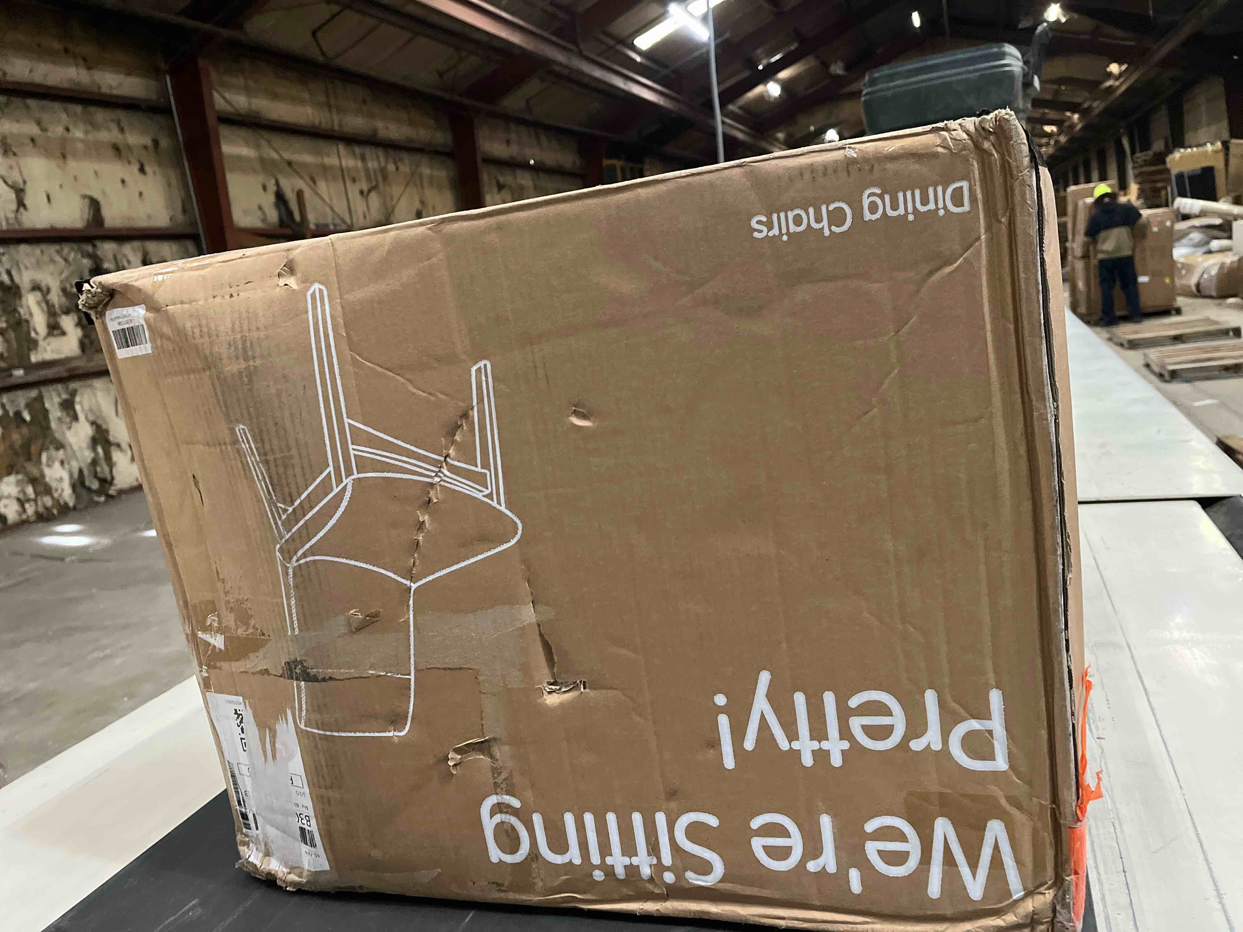 Pu Leather Dining Chairs, Modern Leather Dining Chairs With Solid Wood Frame, Water-Resistant \u0026 Easy-Clean