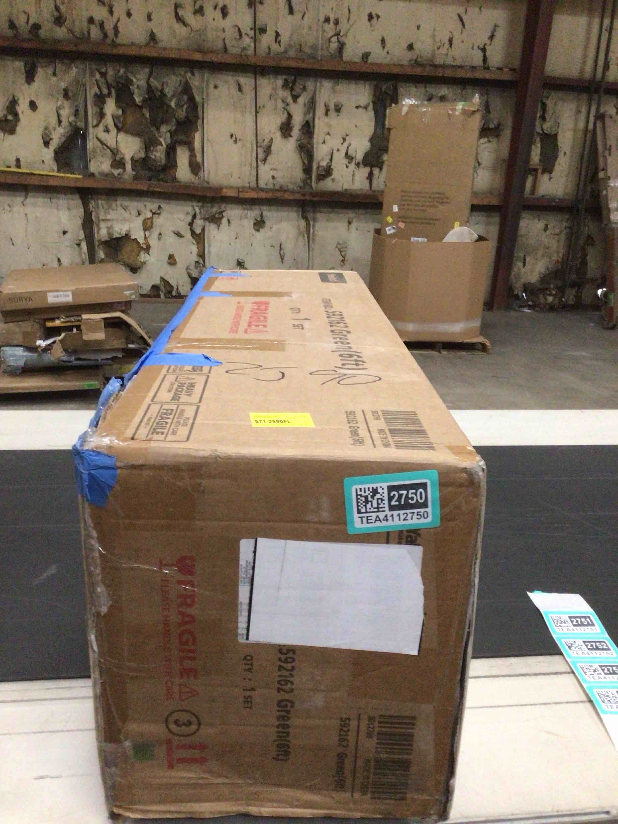 Condition photo showing Good Condition for Ericka Pre-lit Flocked Artificial Christmas Tree