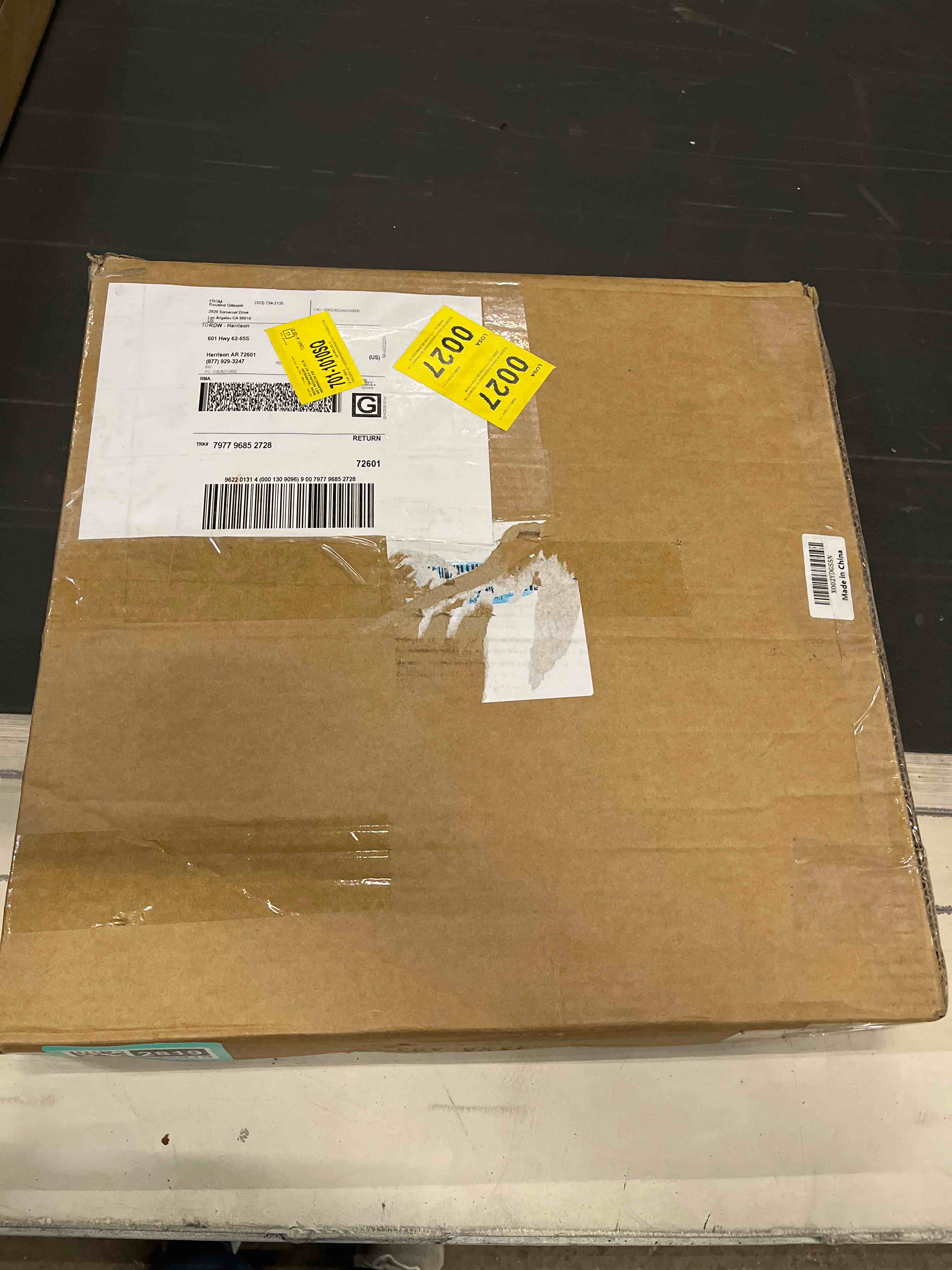 Condition photo showing Good Condition for Myssiah 4 - Light 16.53'' Simple Geometric Semi Flush Mount