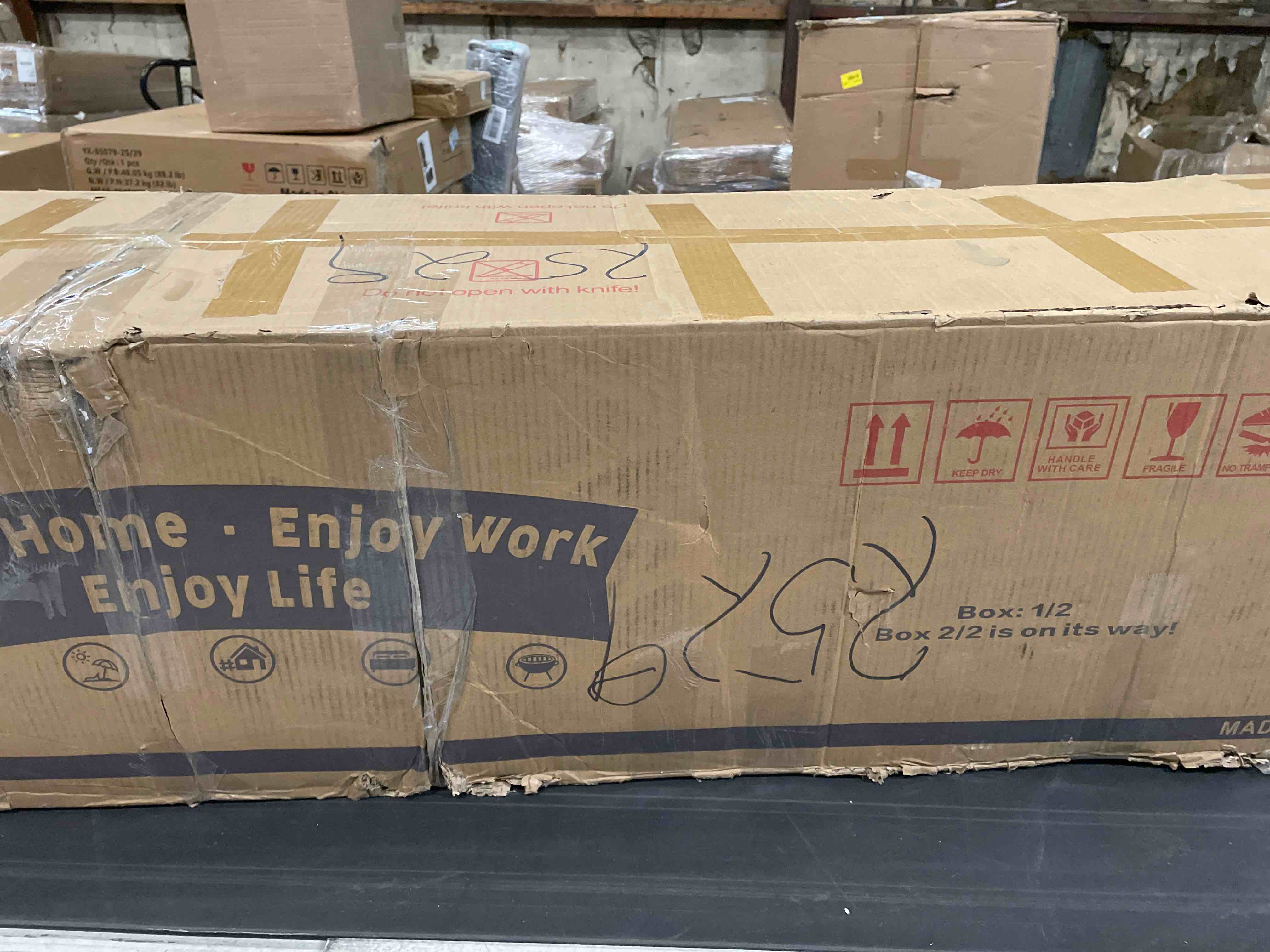 Condition photo showing As Is for Solid Wood Board Game For 4-6,  D\u0026D/Puzle Table W/ Game Mat, 6*Cup Holders \u0026 Hobby Trays, Dining Table W/ Removable Top