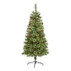Montreal Mountain Pine Artificial Christmas Tree Warm White LED Lights