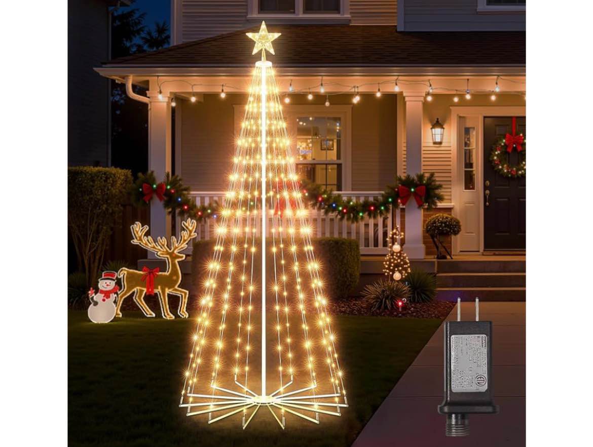 12ft Outdoor Smart Christmas Tree Cone