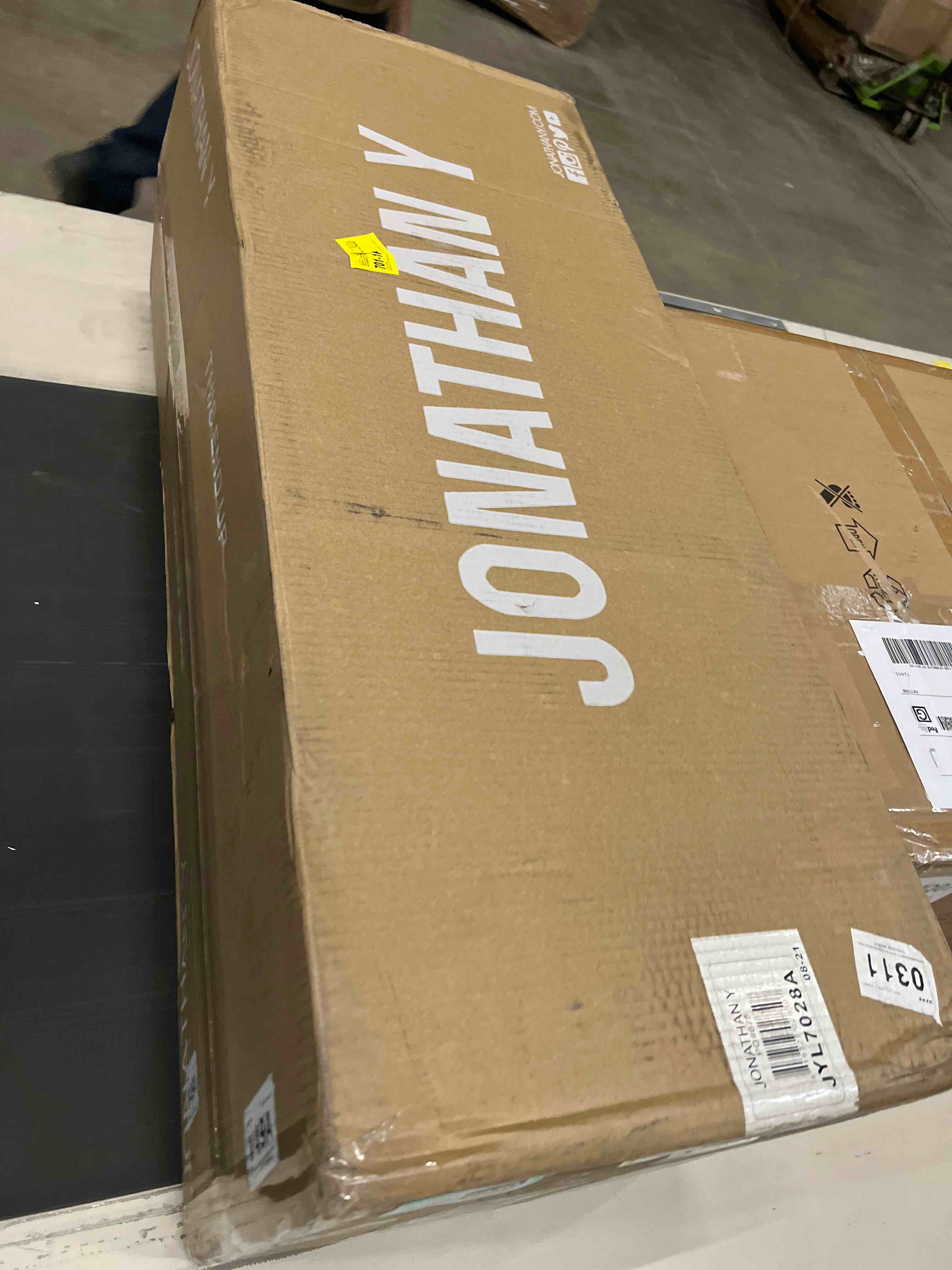 Condition photo showing As Is for Pittner 64" LED Novelty Floor Lamp