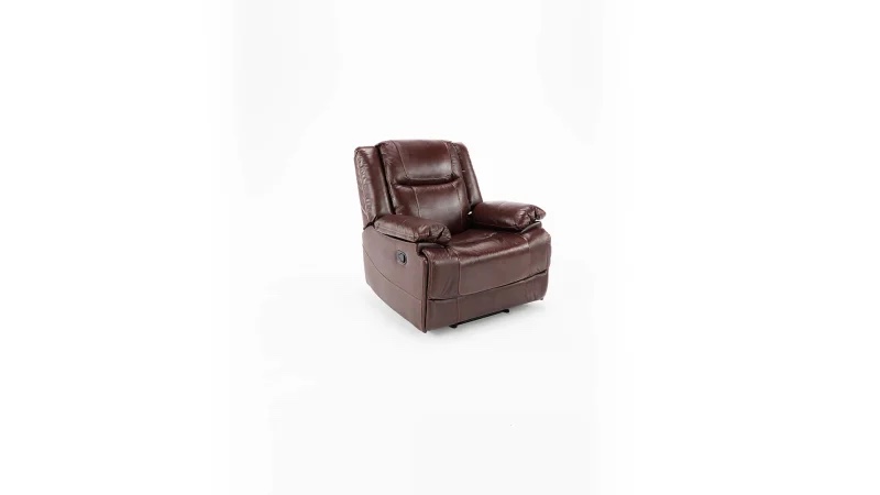 Pendaray 37.4\u0027\u0027 Wide Classic Premium Genuine Leather Manual Zero Clearance Reclining Home Theater