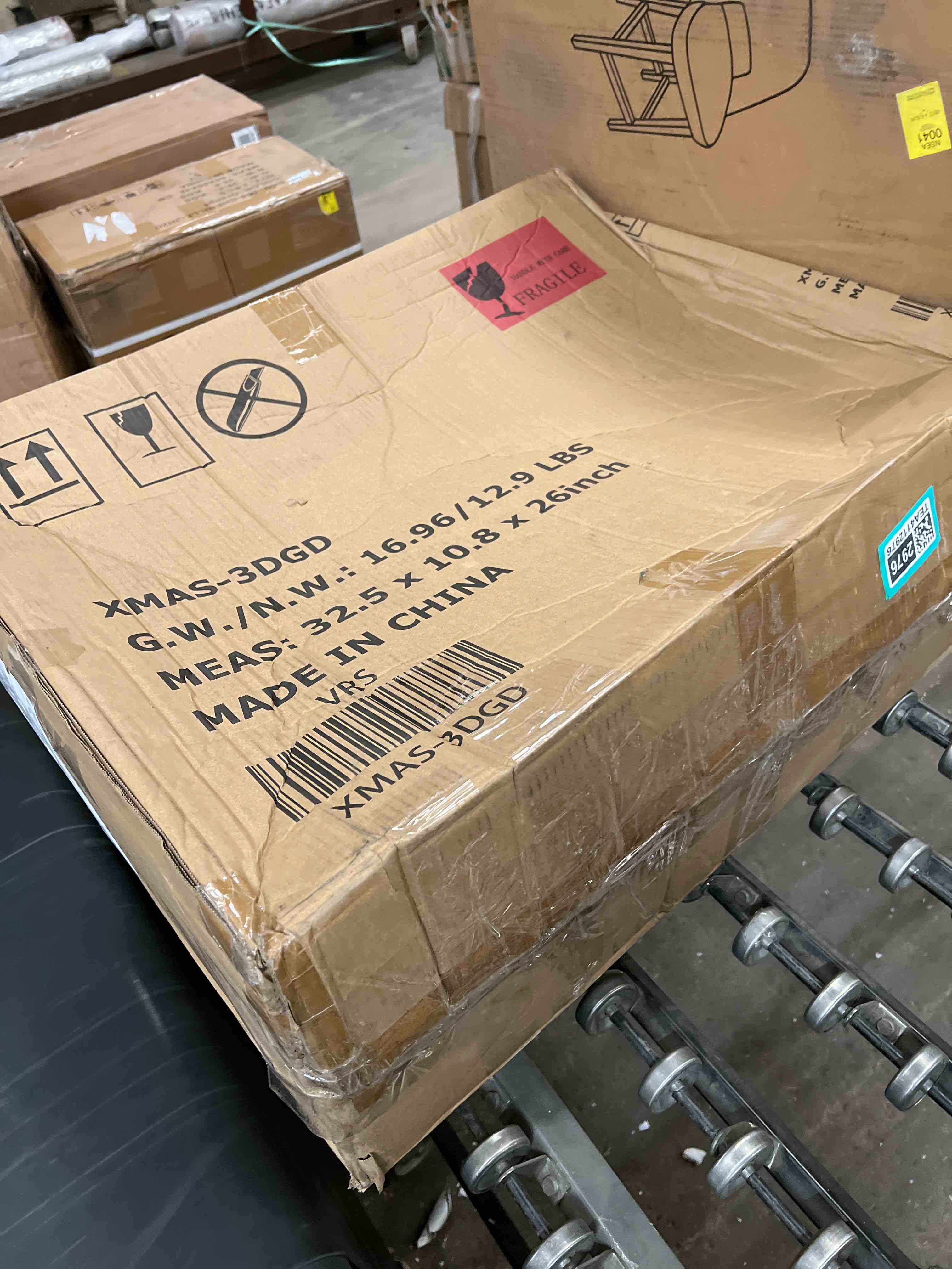 Condition photo showing As Is for Christmas Deer Lighted Display 3 Piece Set