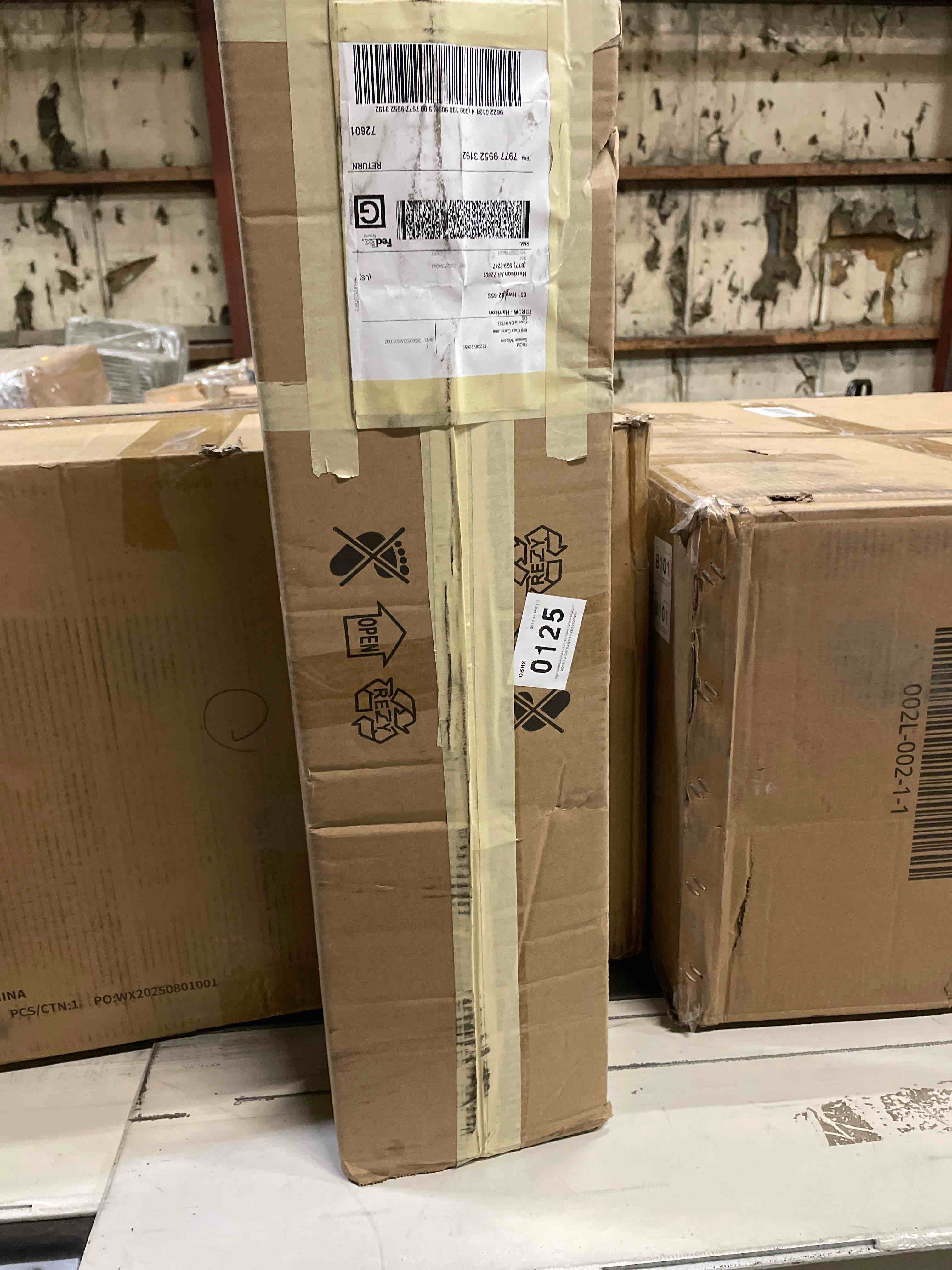 Condition photo showing As Is for Haamed LED Flush Mounted Sconce Hardwired