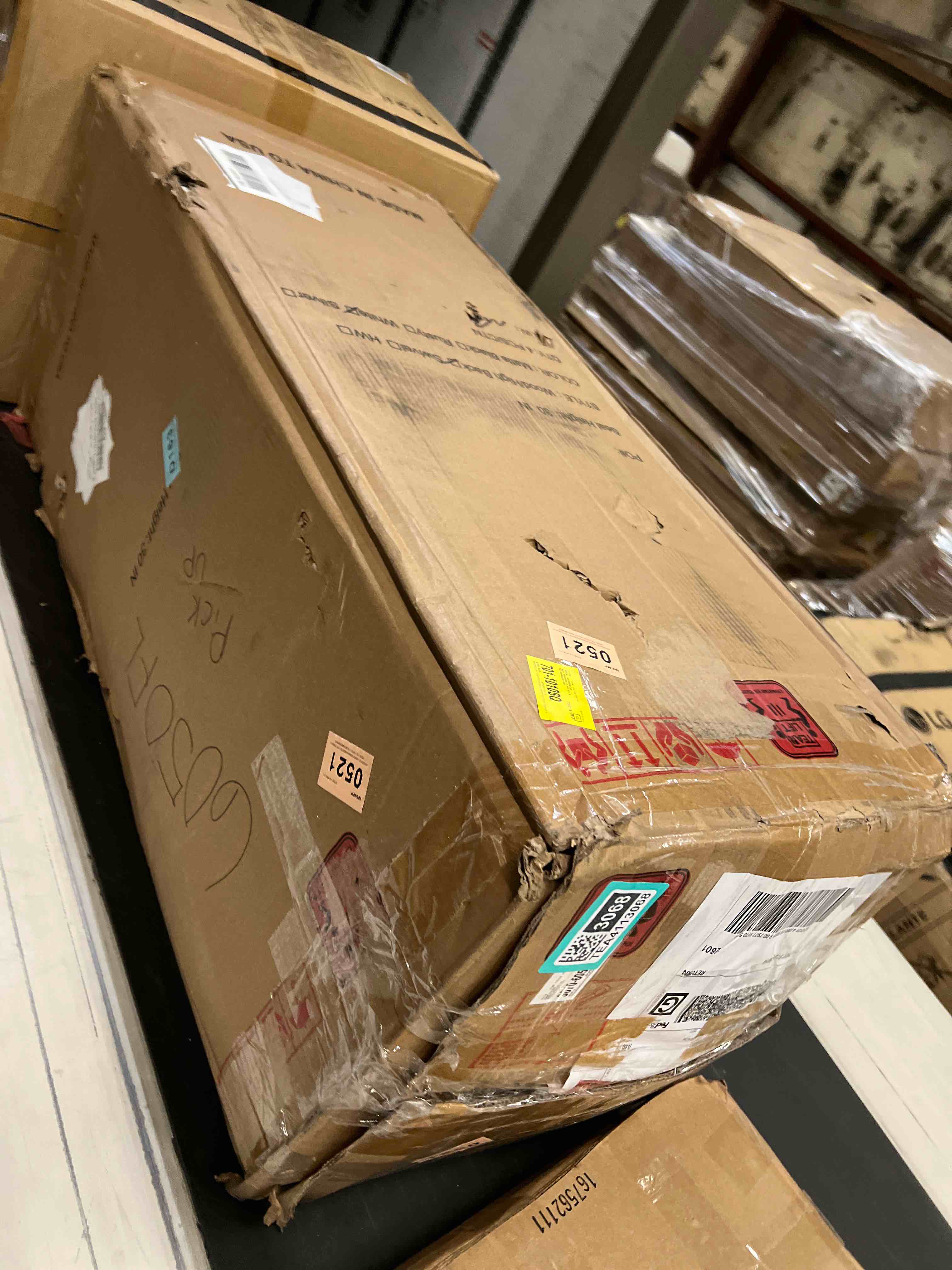 Condition photo showing As Is for Burney Counter \u0026 Bar Stool