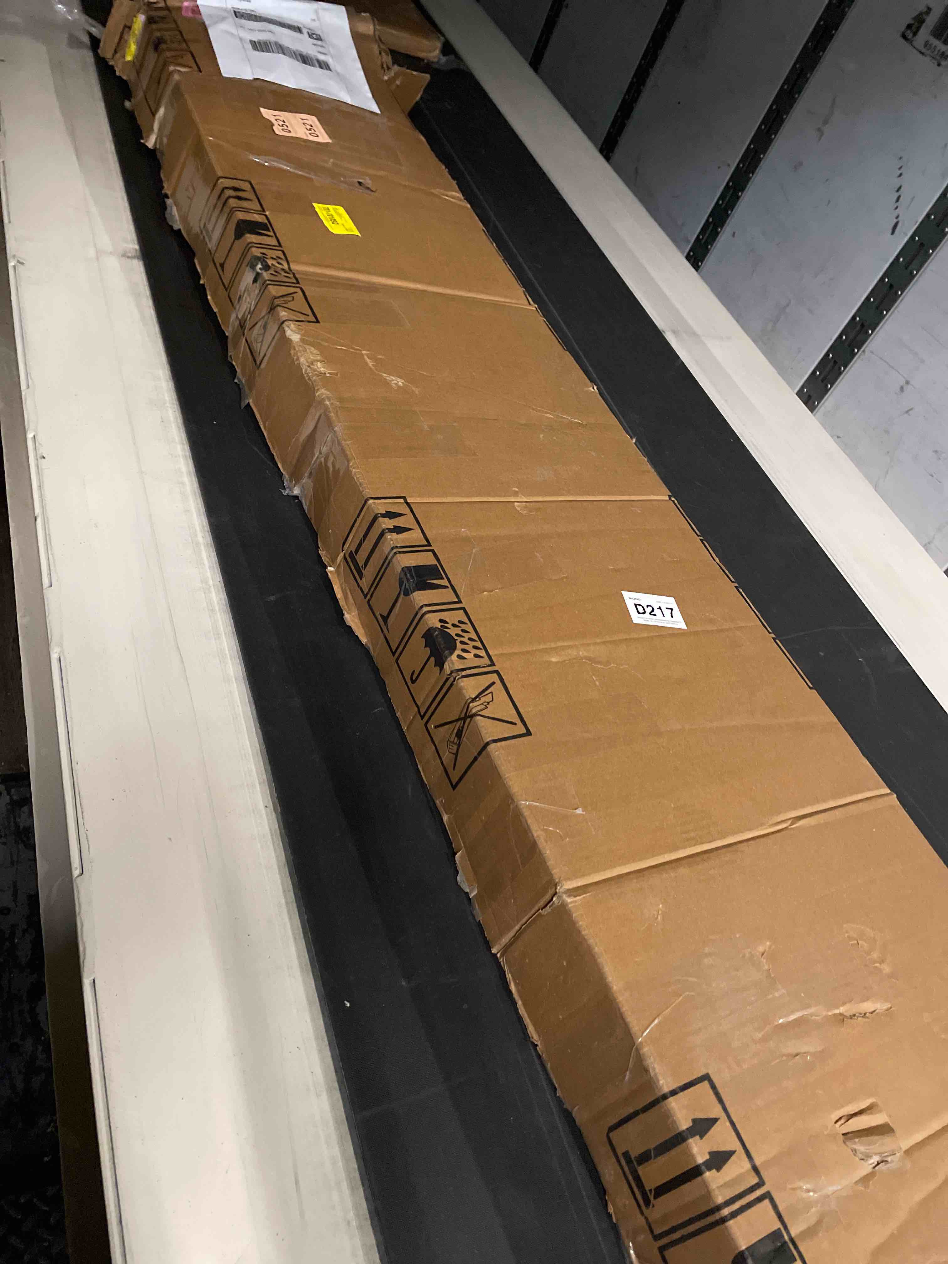 Condition photo showing As Is for Ronnye Floating TV Stand Up to 80" TV\u0027s Wall Mounted Media Console