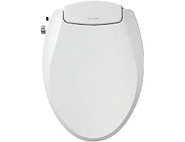 TOTOÂ® WASHLETÂ® S2 Electronic Bidet Toilet Seat with Instantaneous Water Heating, PREMIST and EWATER+ Wand Cleaning, Elongated, Cotton White - SW3346#01