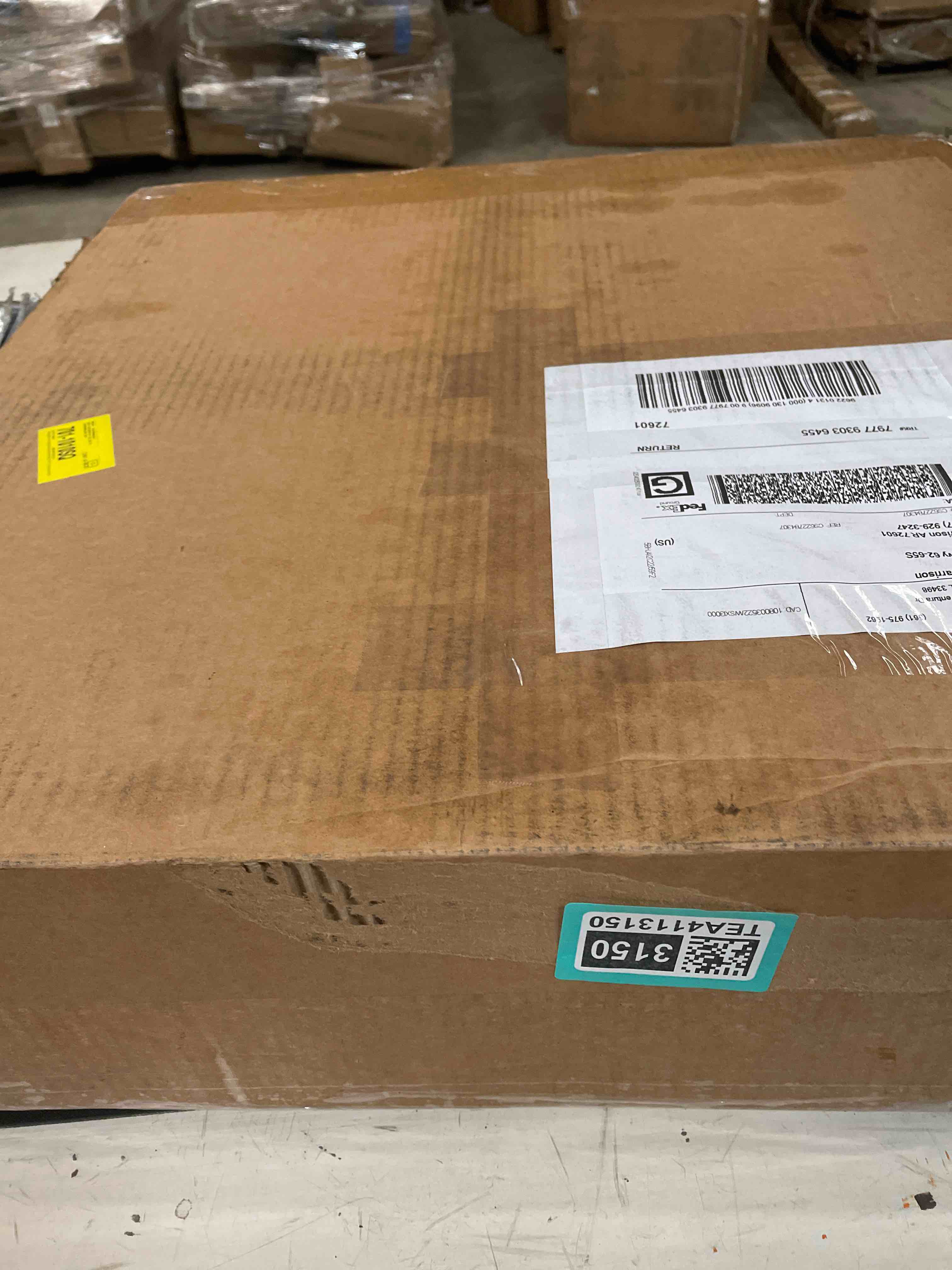 Condition photo showing As Is for Lane Plastic Coffee Table